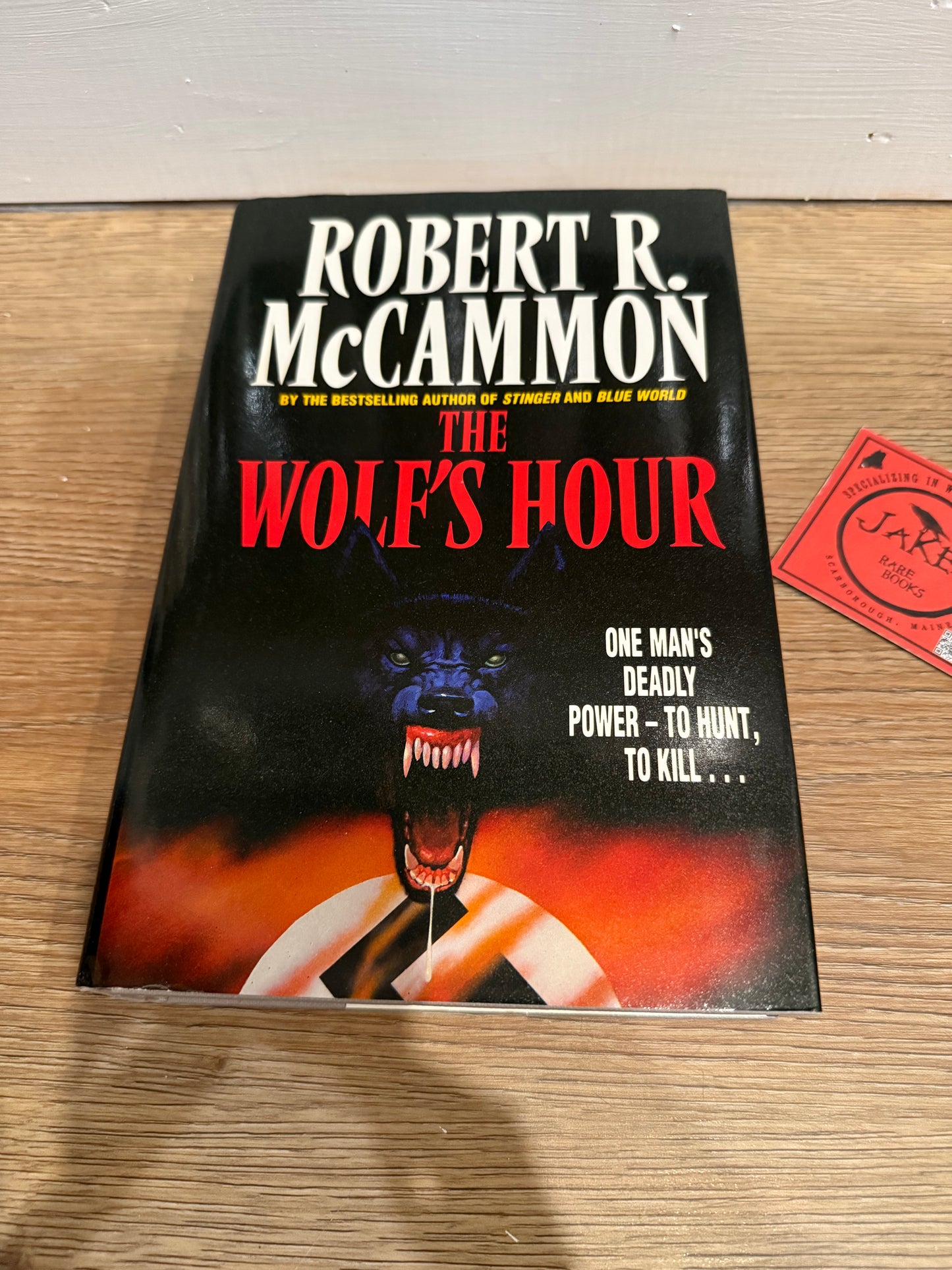 Robert McCammon, Wolf’s Hour, UK First Edition, SIGNED, Grafton