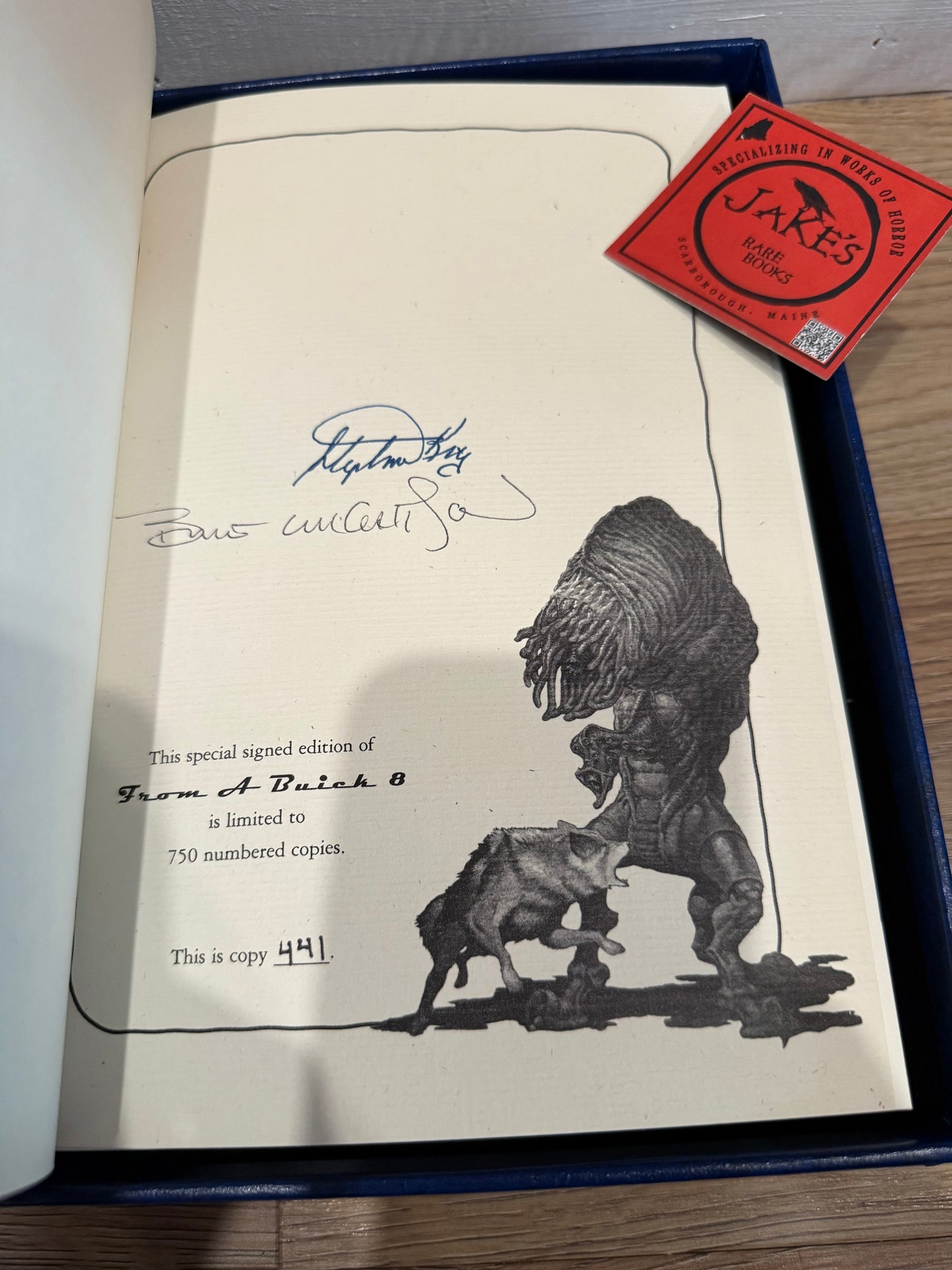 Stephen King, From a Buick 8, Signed/Limited #441, Cemetery Dance