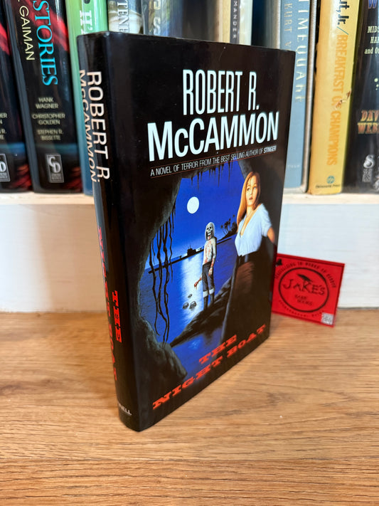 Robert McCammon, The Night Boat, UK First edition, SIGNED, Kinnell Publications