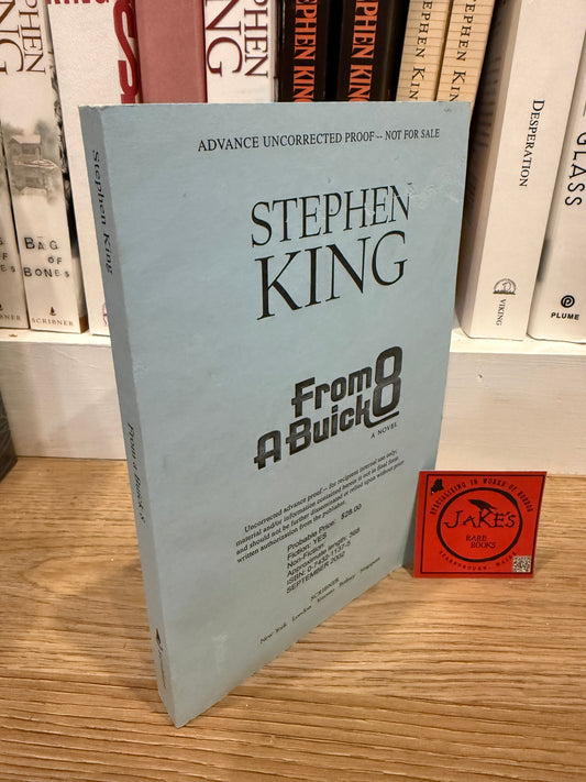 Stephen King, From a Buick 8, Uncorrected Proof
