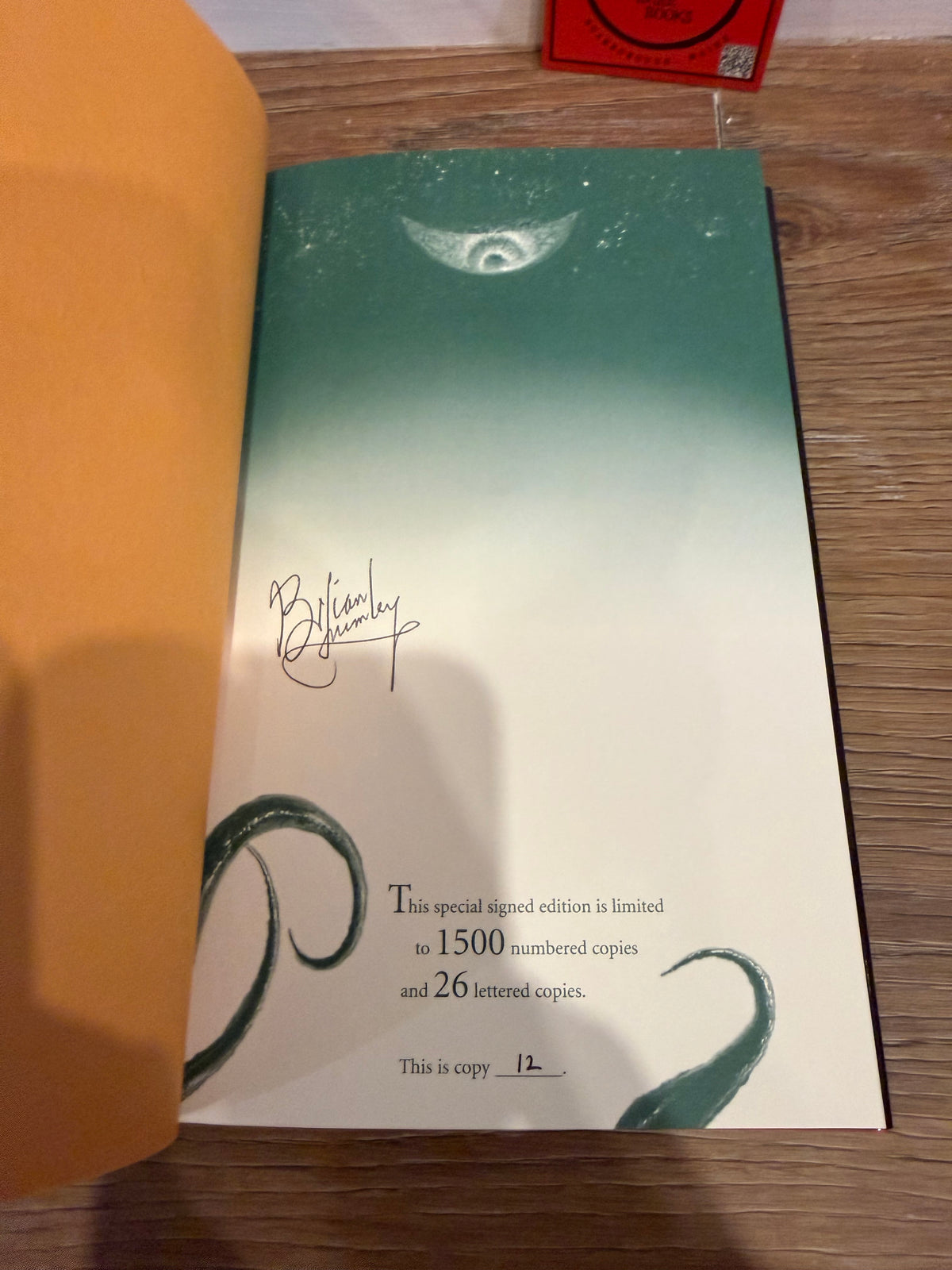 Brian Lumley, Screaming Science Fiction, Signed Limited #12, Subterranean Press