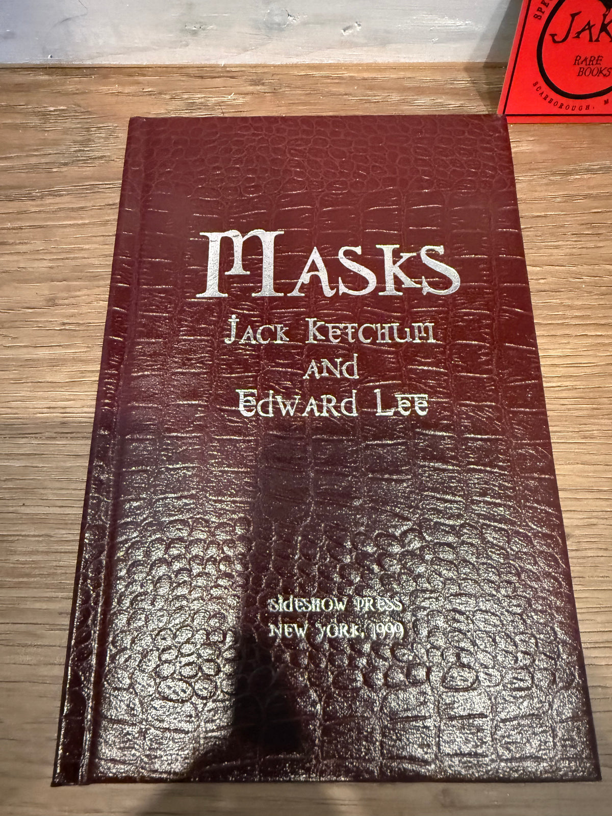 Ketchum/Lee, Masks, Letter LL, Sideshow Press
