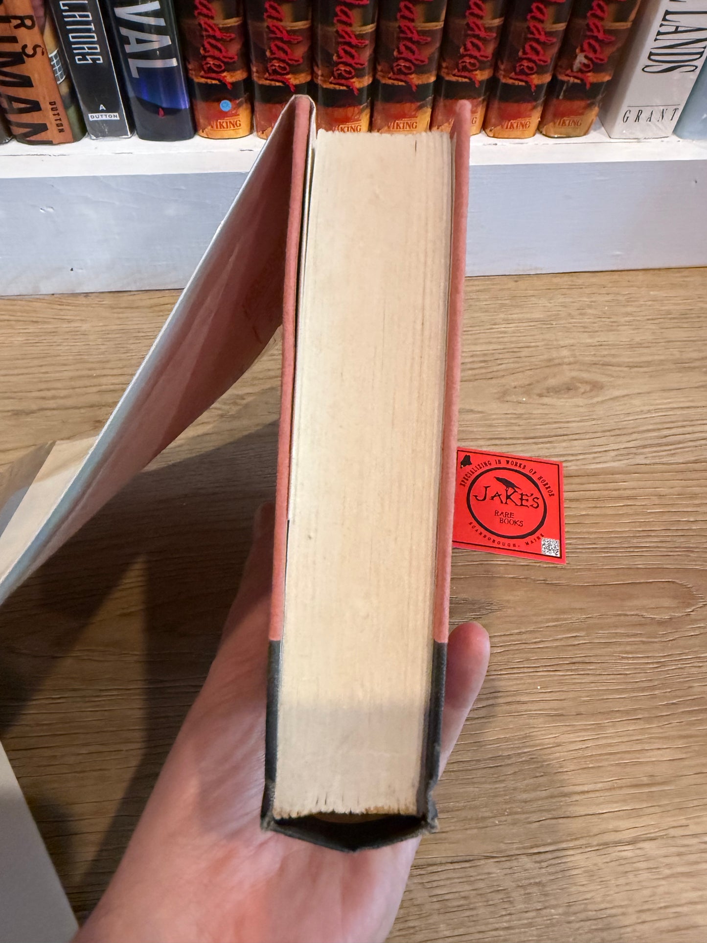 Stephen King, Salem’s Lot, First Edition with SIGNED Card, Father Cody Error, Doubleday Publishing,