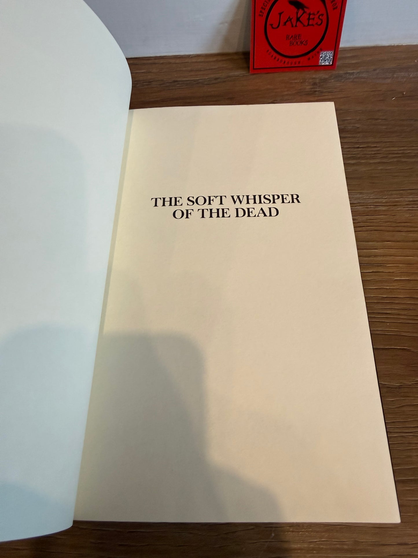 Charles L. Grant, The Soft Whisper of the Dead, First Edition, Grant Publishing