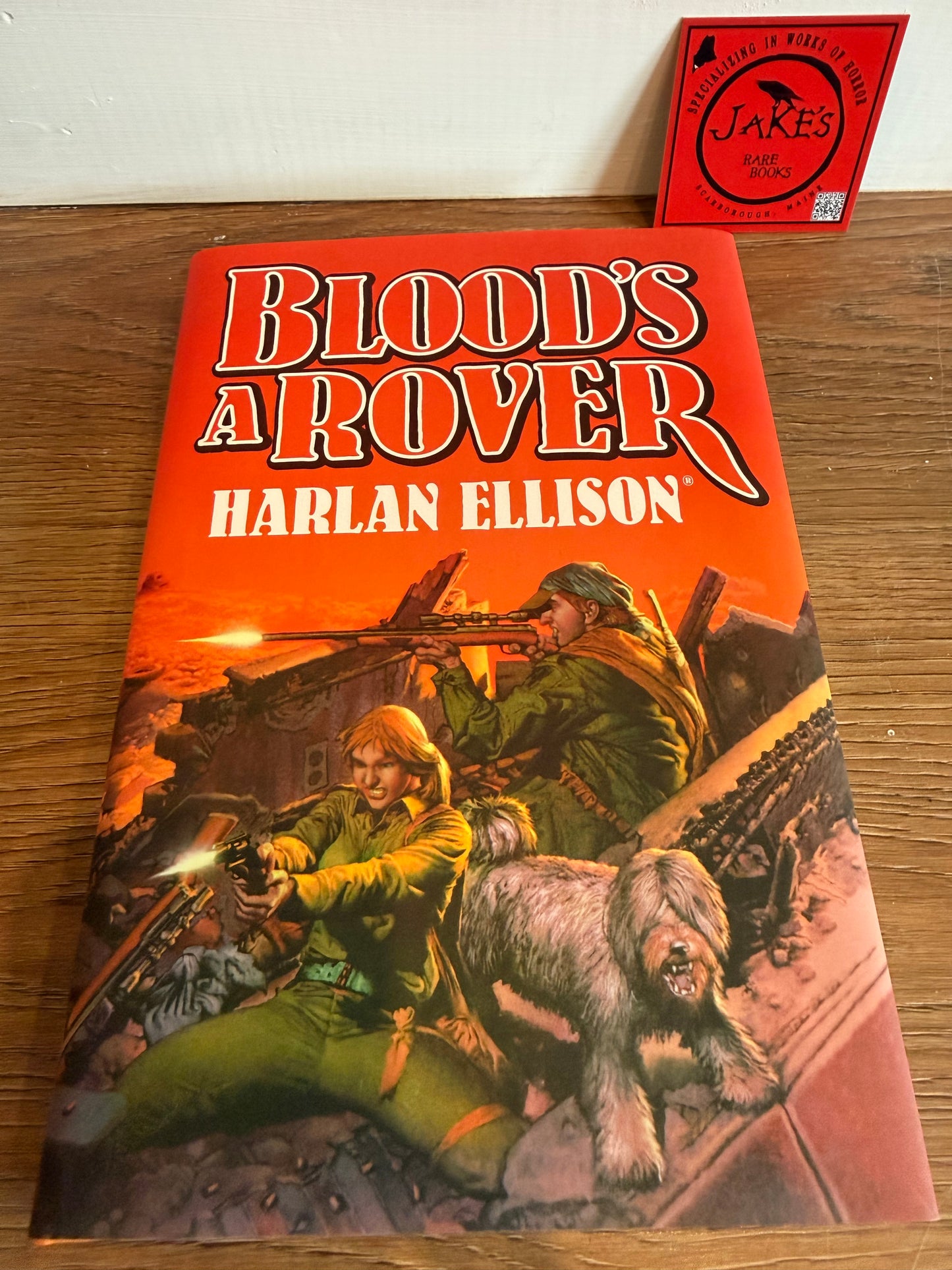 Harlan Ellison, Blood’s a Rover, Limited Edition, Camelot Books
