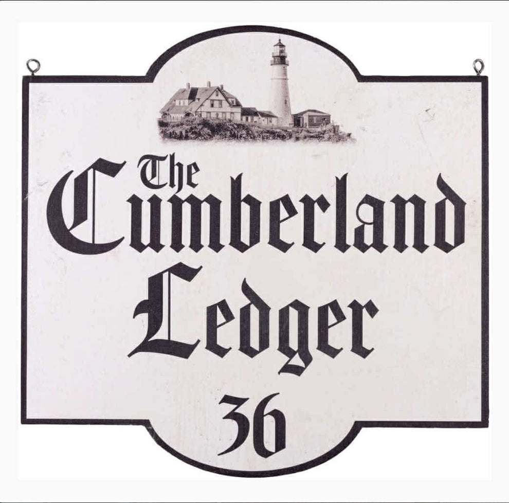 Salem’s Lot, Cumberland Ledger Sign – Jake's Rare Books