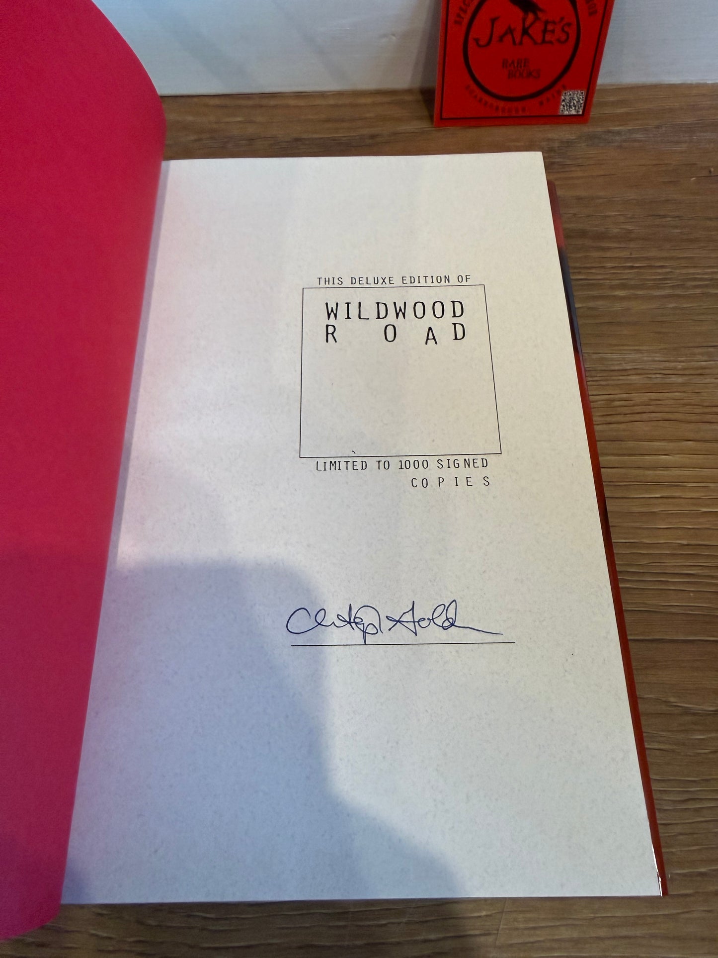 Christopher Golden, Wildwood Road, Signed Limited Edition, Cemetery Dance