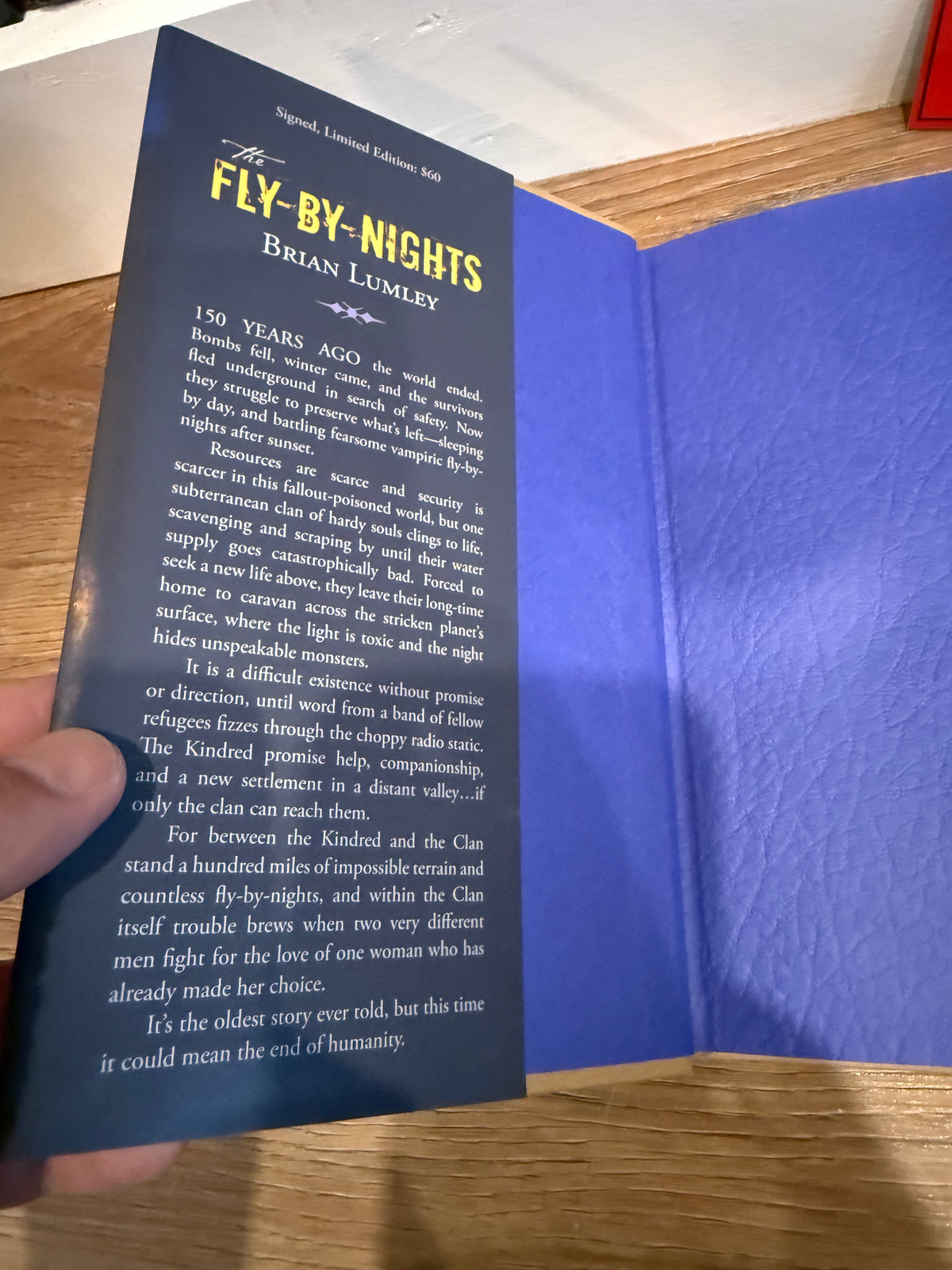 Brian Lumley, The Fly-By-Nights, Signed Limited #12, Subterranean Press