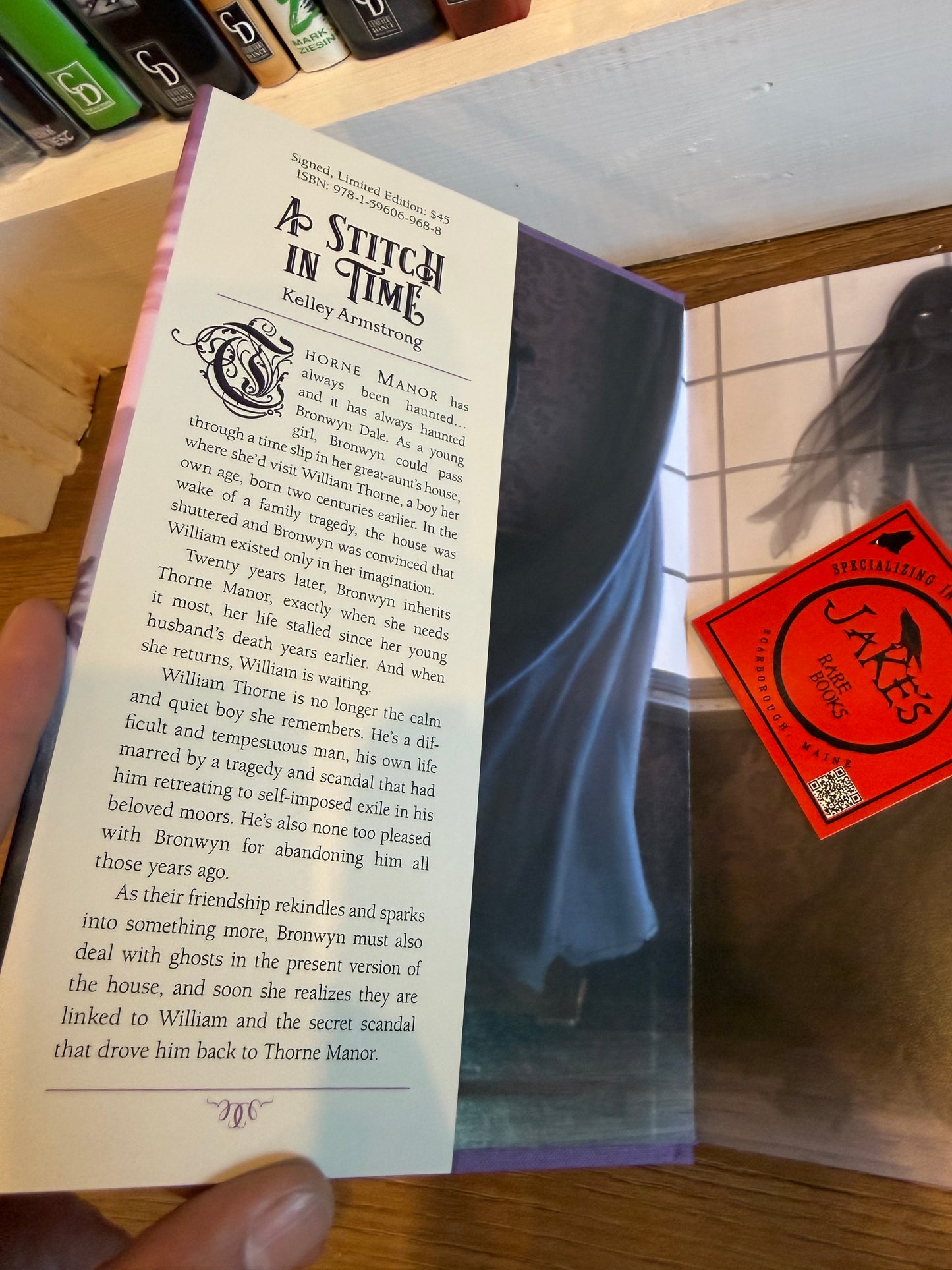 Kelley Armstrong, A Stitch in Time, Signed Limited #12, Subterranean Press