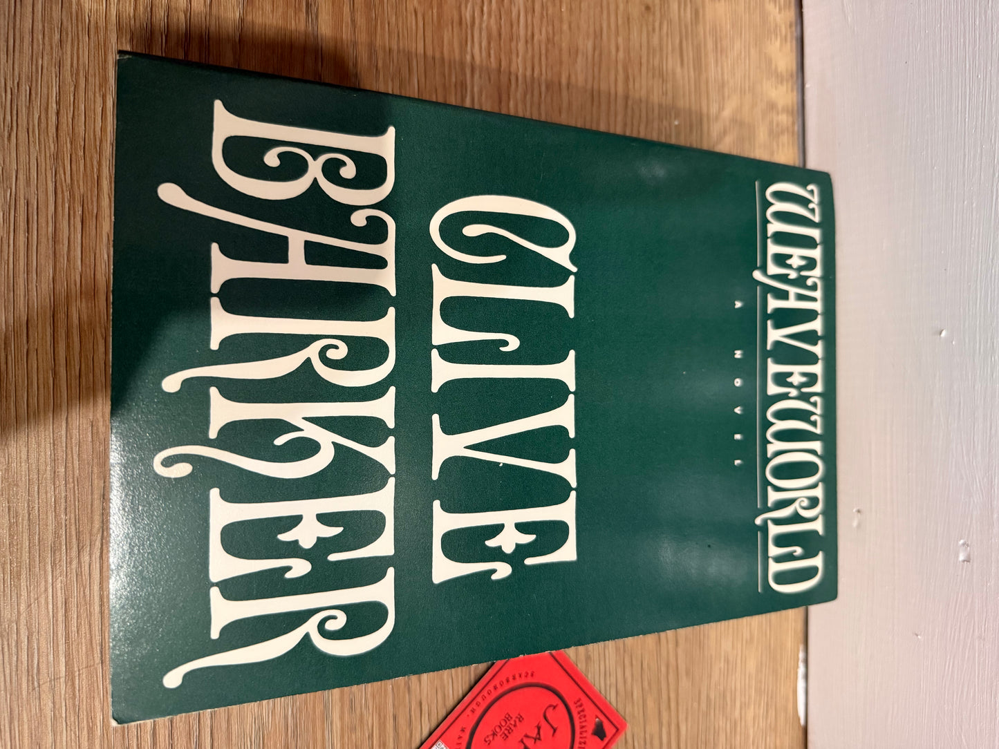 Clive Barker, Weaveworld, US Uncorrected Proof, Poseidon Press