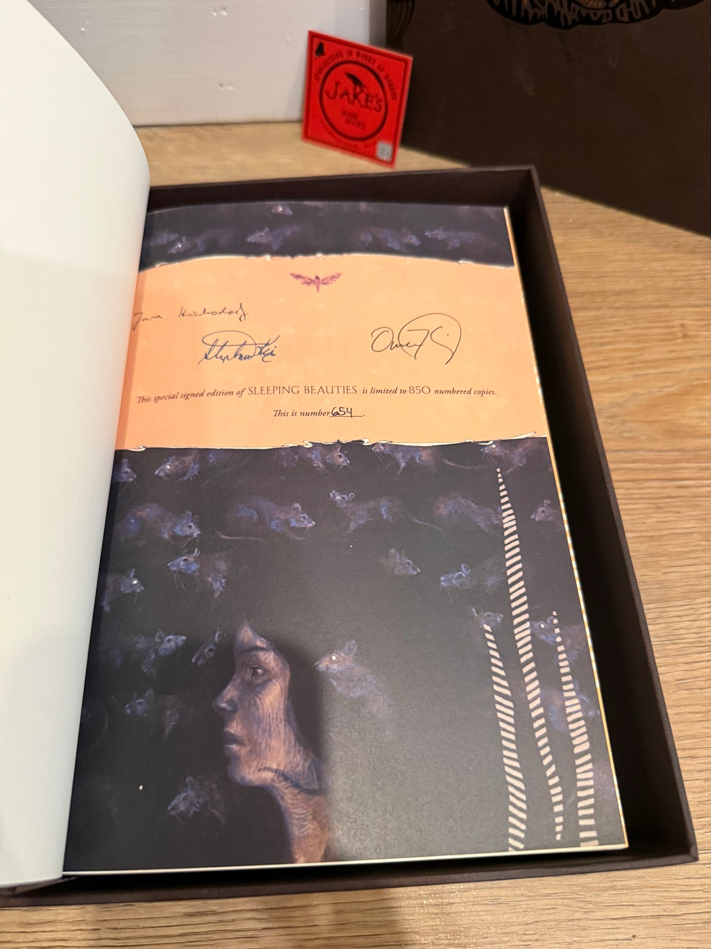 Stephen King, Sleeping Beauties, Signed Limited #654 with Matching Art Portfolio, Cemetery Dance