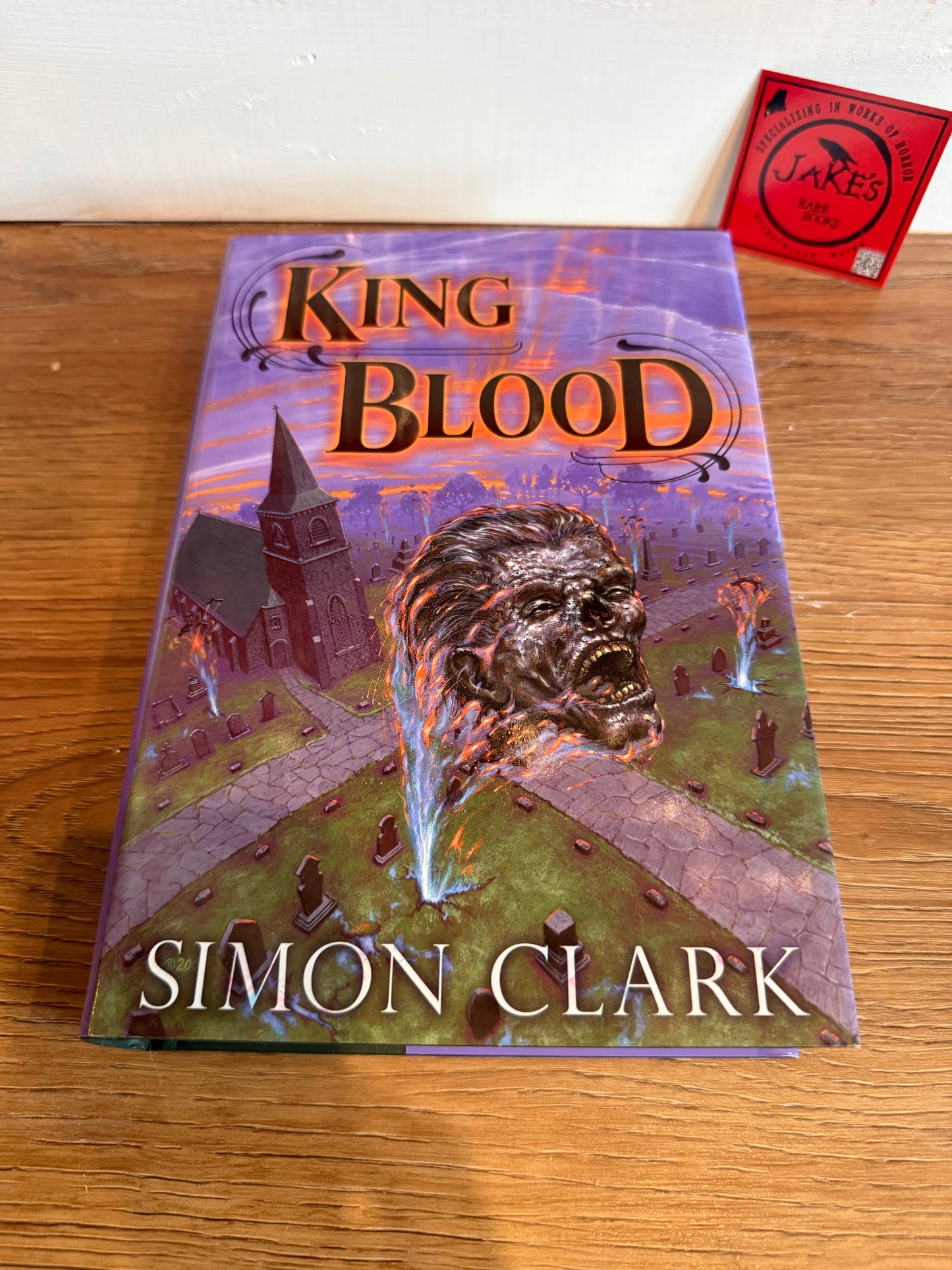 Simon Clark, King Blood, Signed Limited Edition, Cemetery Dance
