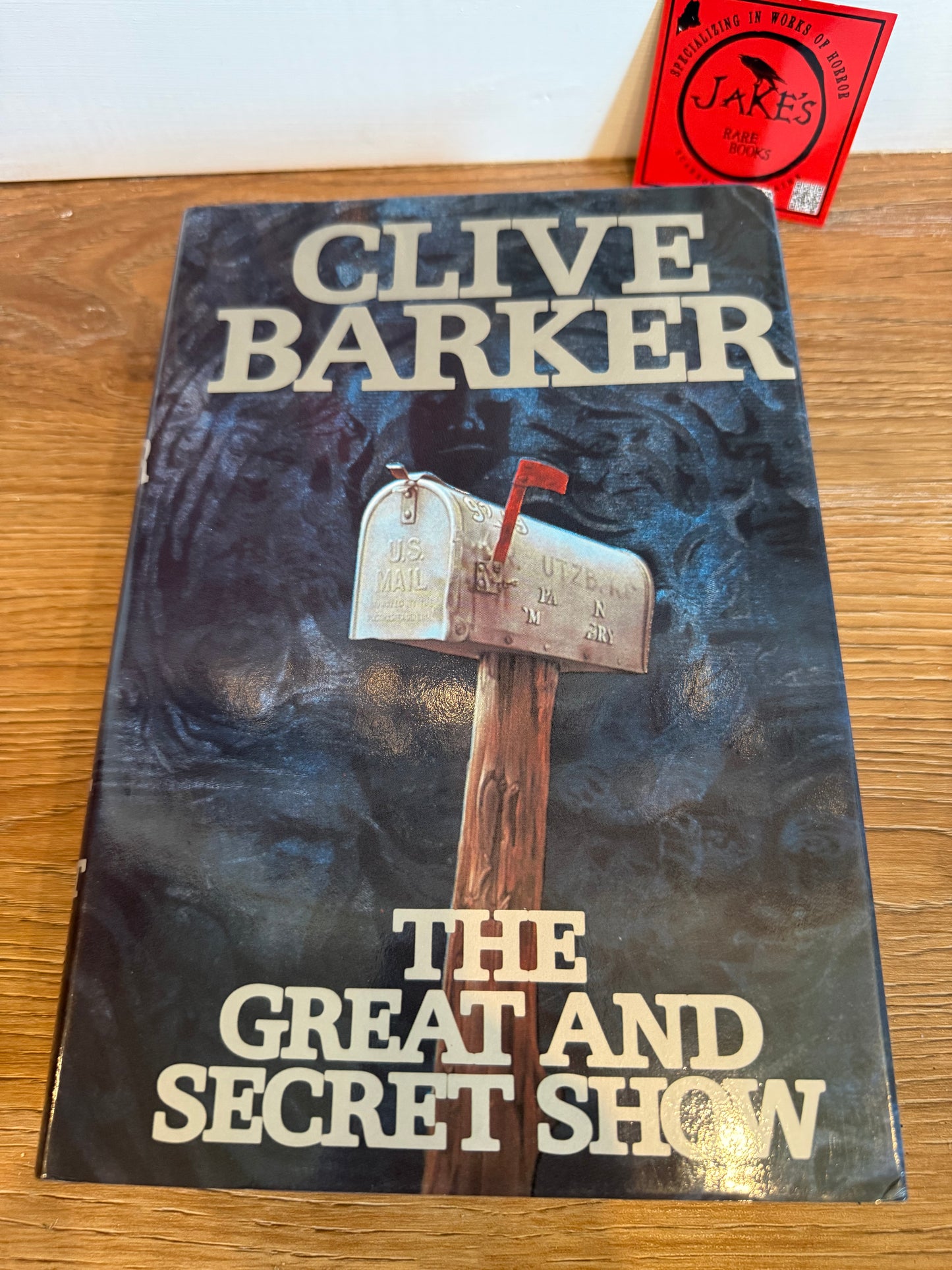 Clive Barker, The Great and Secret Show, Signed/Dates, BOMC