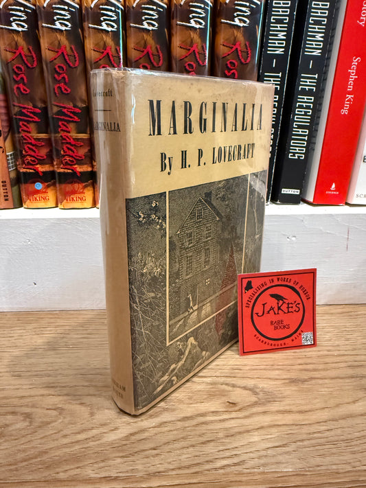 HP Lovecraft, Marginalia, First Edition, Arkham House