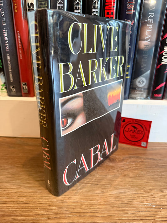 Clive Barker, Cabal, Signed/Dated First Edition, Poseidon Press