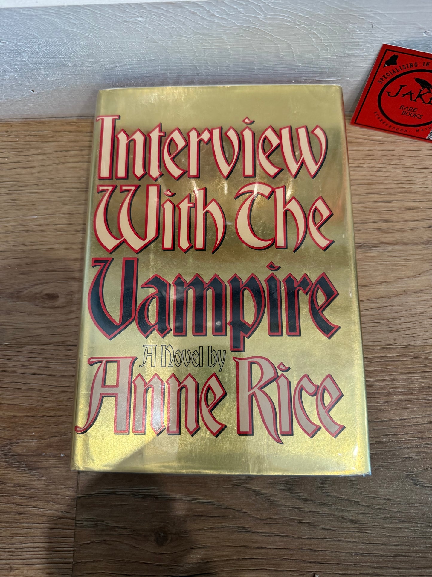 Anne Rice, Interview With a Vampire, First Edition SIGNED, Knopf Publishing