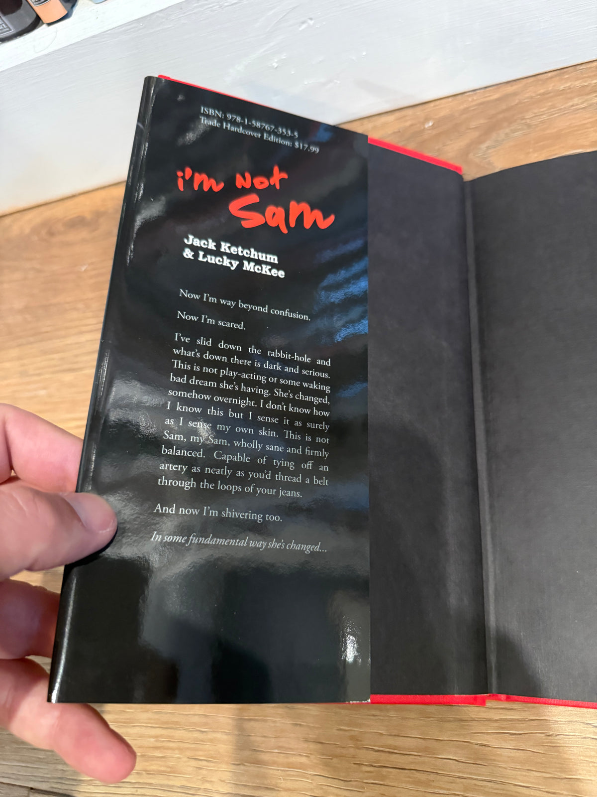 Jack Ketchum, I’m Not Sam, Signed Limited Edition, Cemetery Dance
