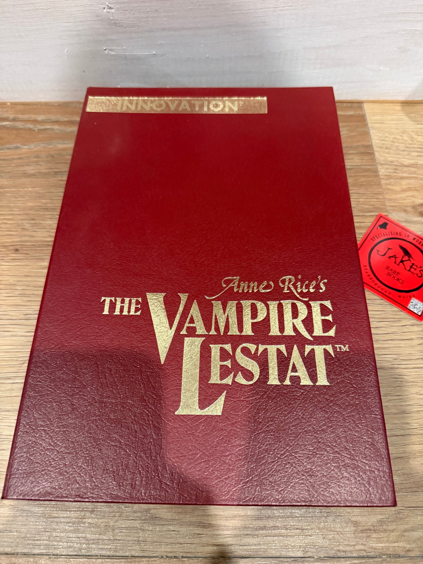 Anne Rice, The Vampire Lestat, Signed/Limited Edition Set #234, Innovation Publishing
