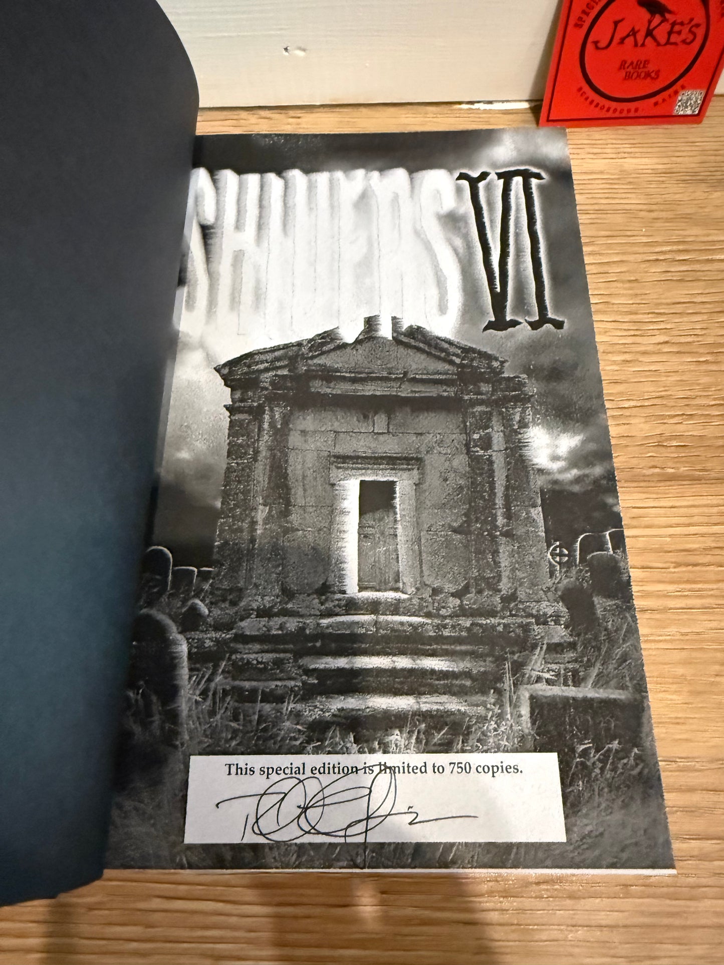 Shivers VI, Signed Limited Edition, Edited by Richard Chizmar,Cemetery Dance
