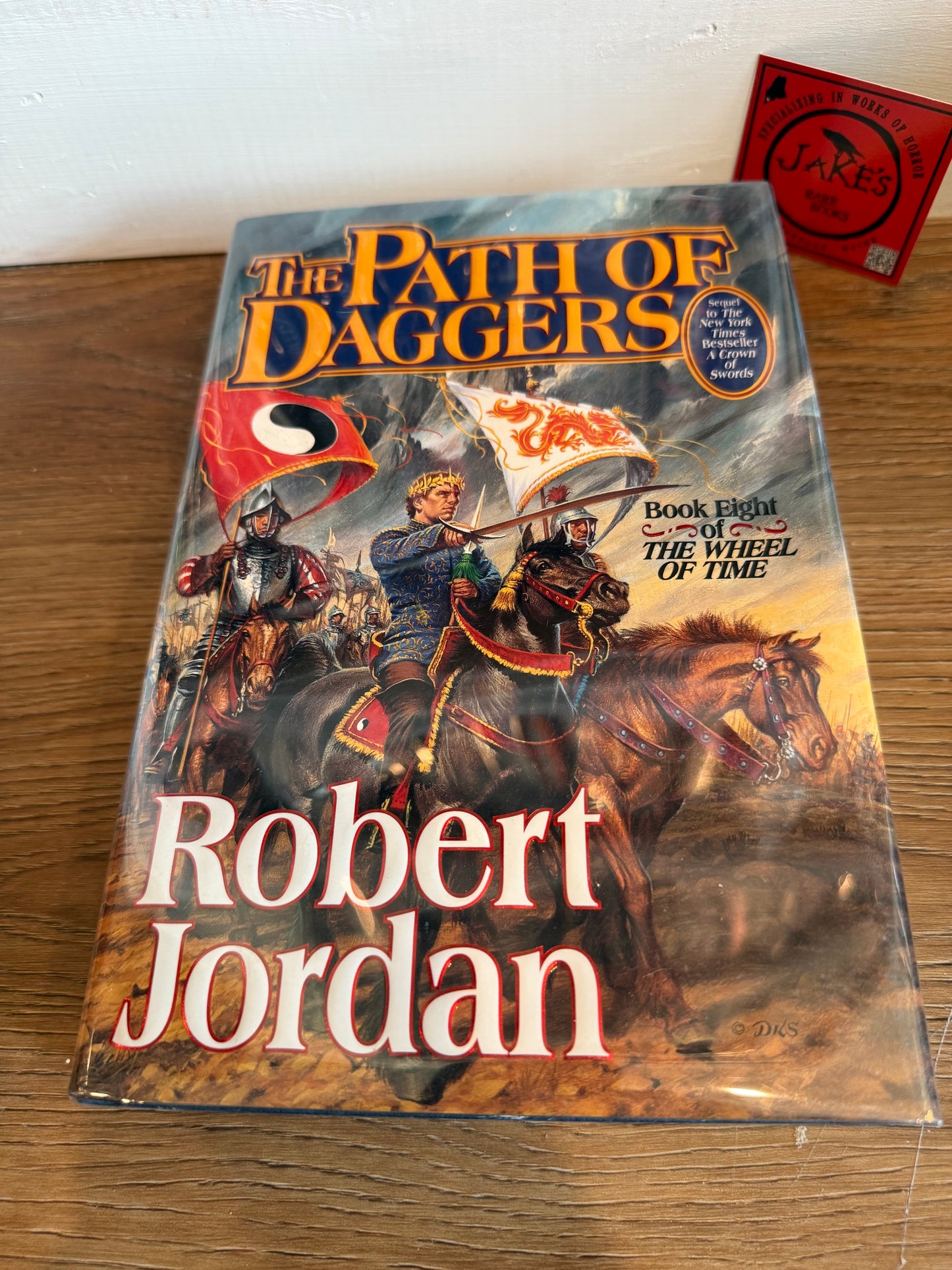 Robert Jordan, The Path of Daggers, Signed First Edition, Tor Publishing