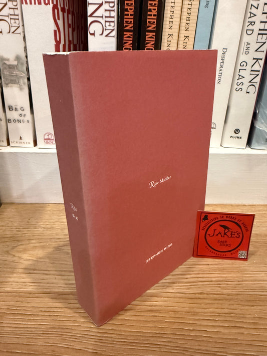 Stephen King, Rose Madder, Uncorrected Proof