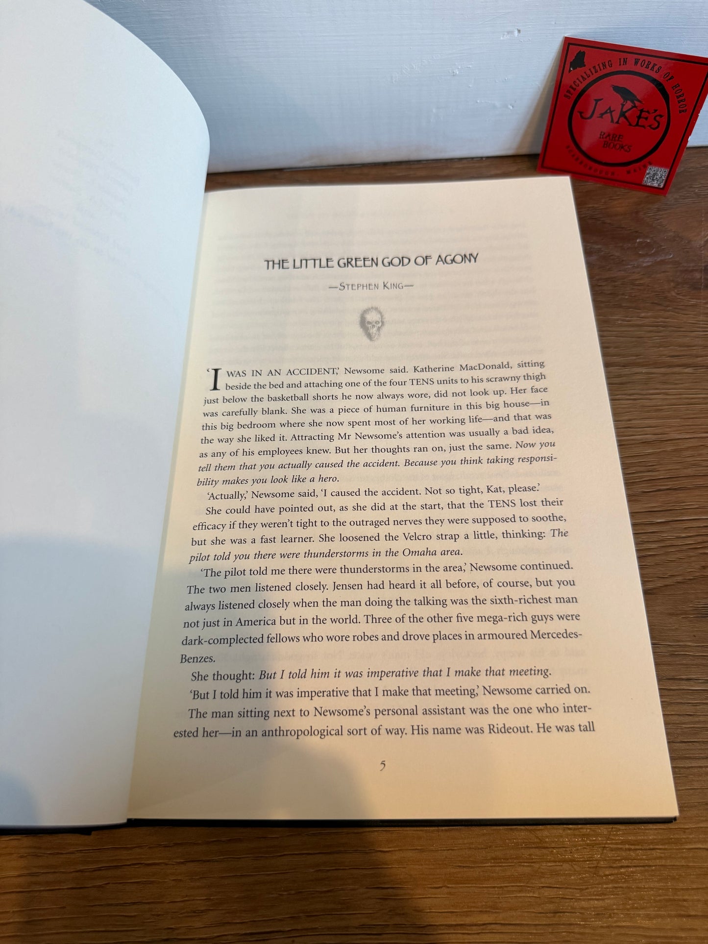 A Book of Horrors, Signed Limited #92, PS Publishing/Cemetery Dance