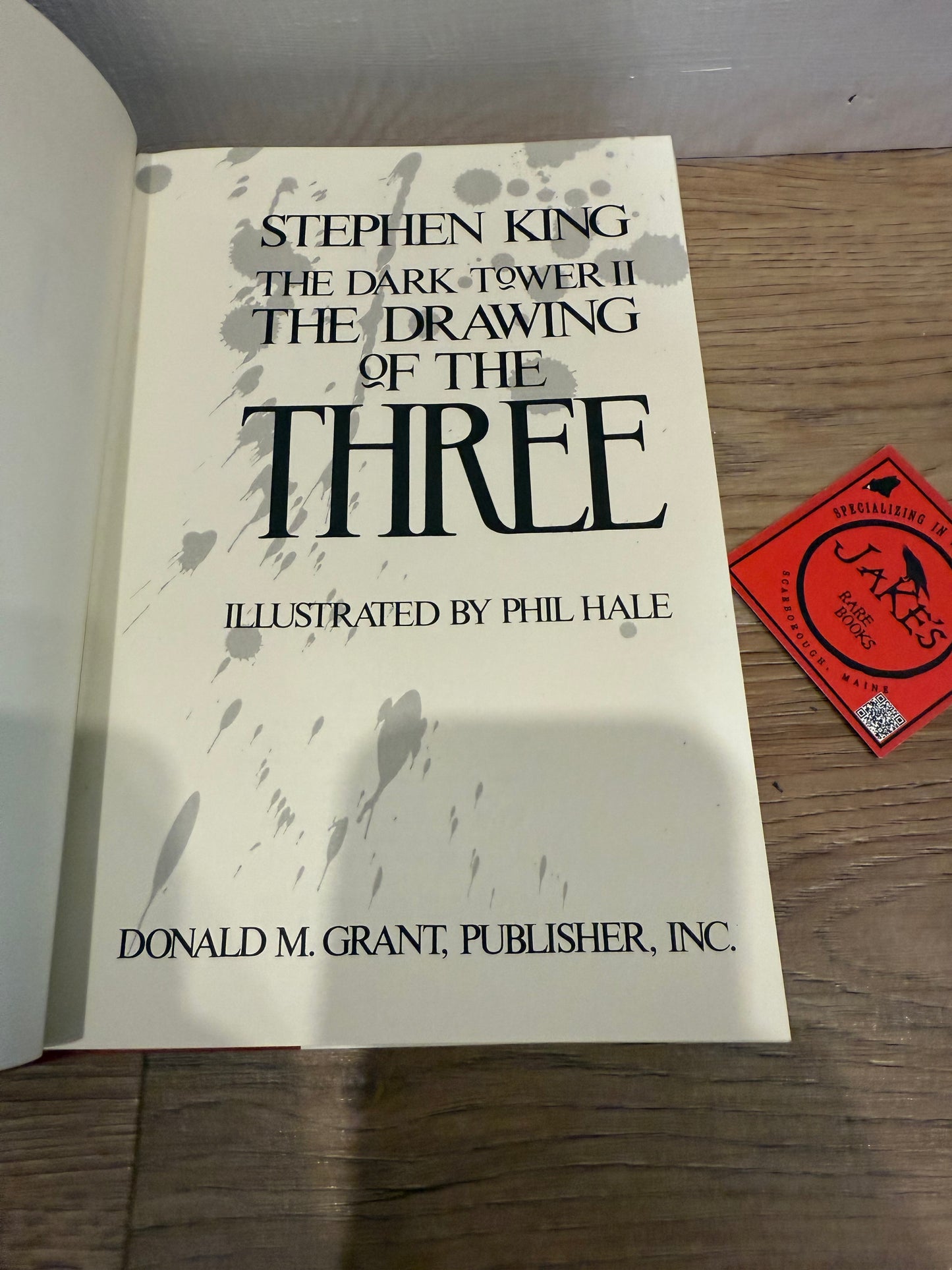 Stephen King, Drawing of the Three, Second Edition, Grant Publishing