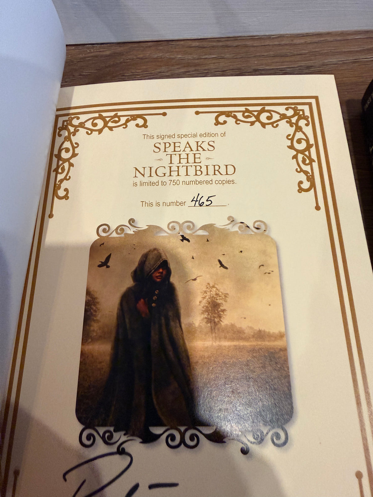 Robert McCammon, Speaks the Nightbird, Signed Limited Edition, Lividian Publications