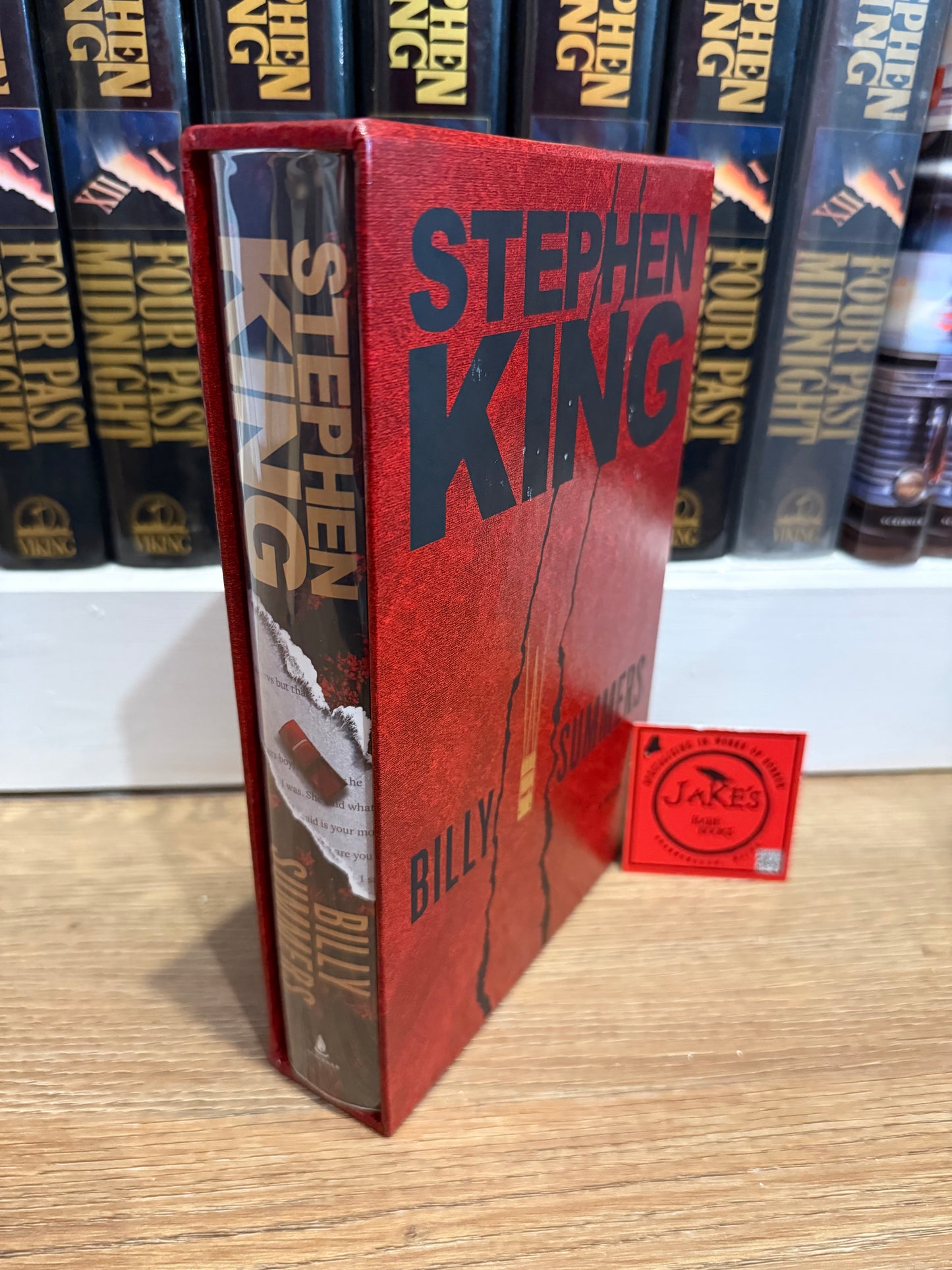 Stephen King, Billy Summers, First Edition, Scribner