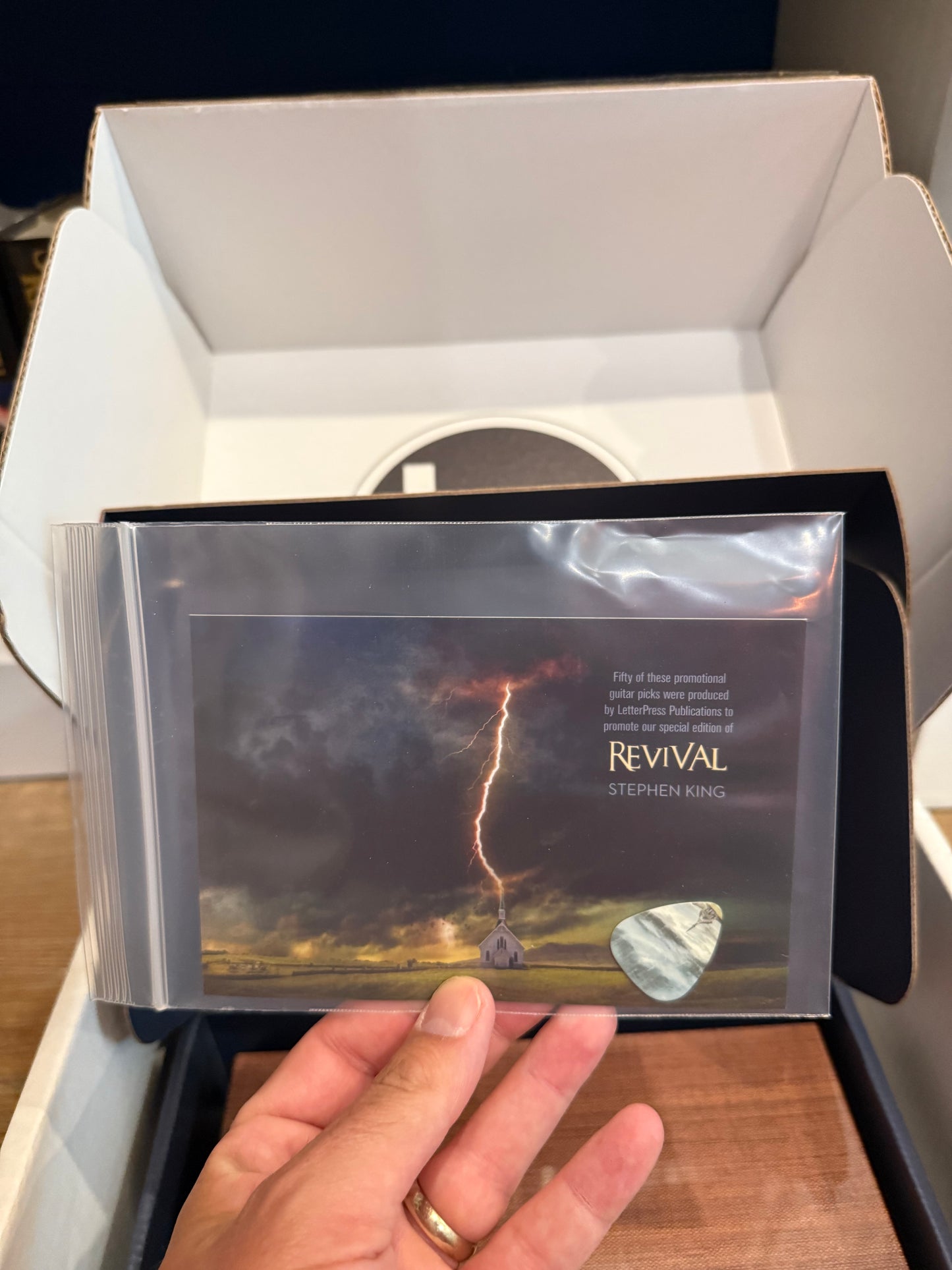 Stephen King, Revival Gift Edition, with Limited Edition Guitar Pick, Lividian Press