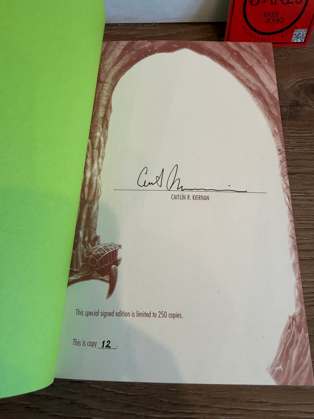 Caitlin R. Kiernan, A is For Alien, Signed Limited #12, Subterranean Press