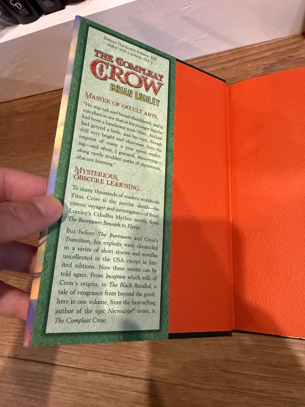 Brian Lumley, The Compleat Crow, Signed Limited #12, Subterranean Press