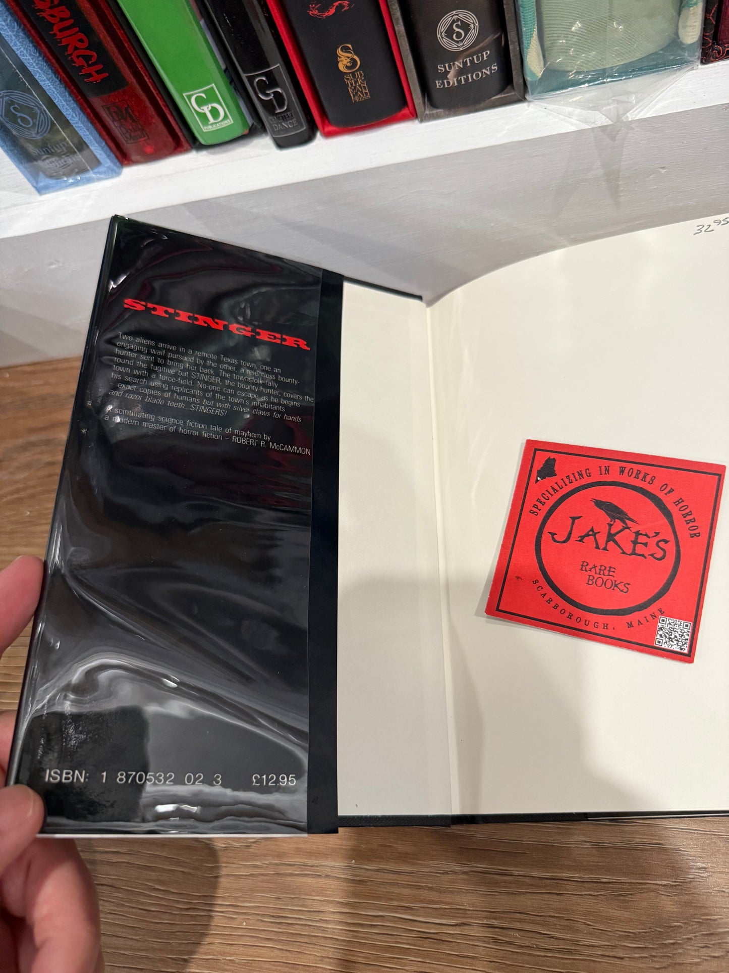 Robert McCammon, Stinger, UK First Edition, SIGNED