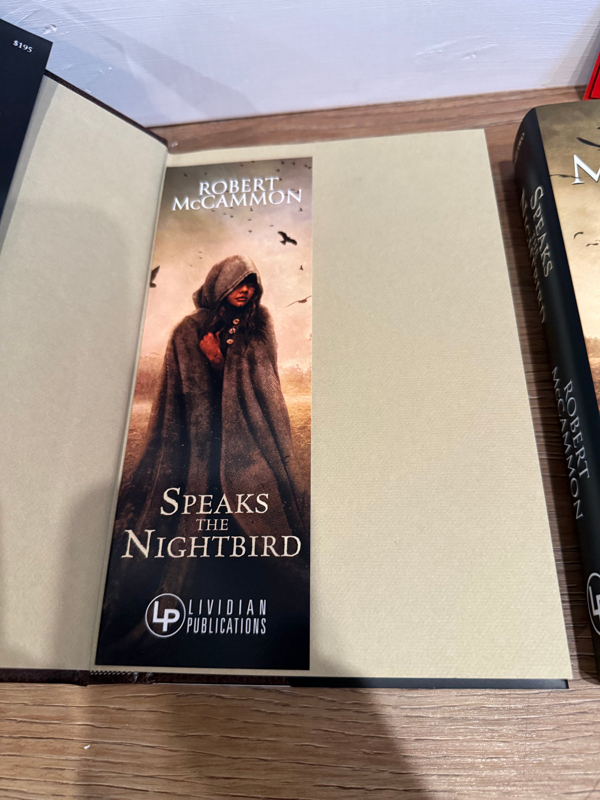 Robert McCammon, Speaks the Nightbird, Signed Limited Edition, Lividian Publications
