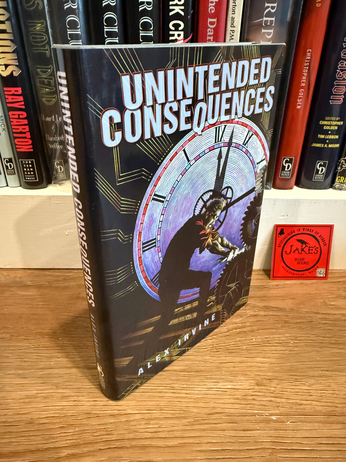 Alex Irvine, Unintended Consequences, Signed Limited #12, Subterranean Press