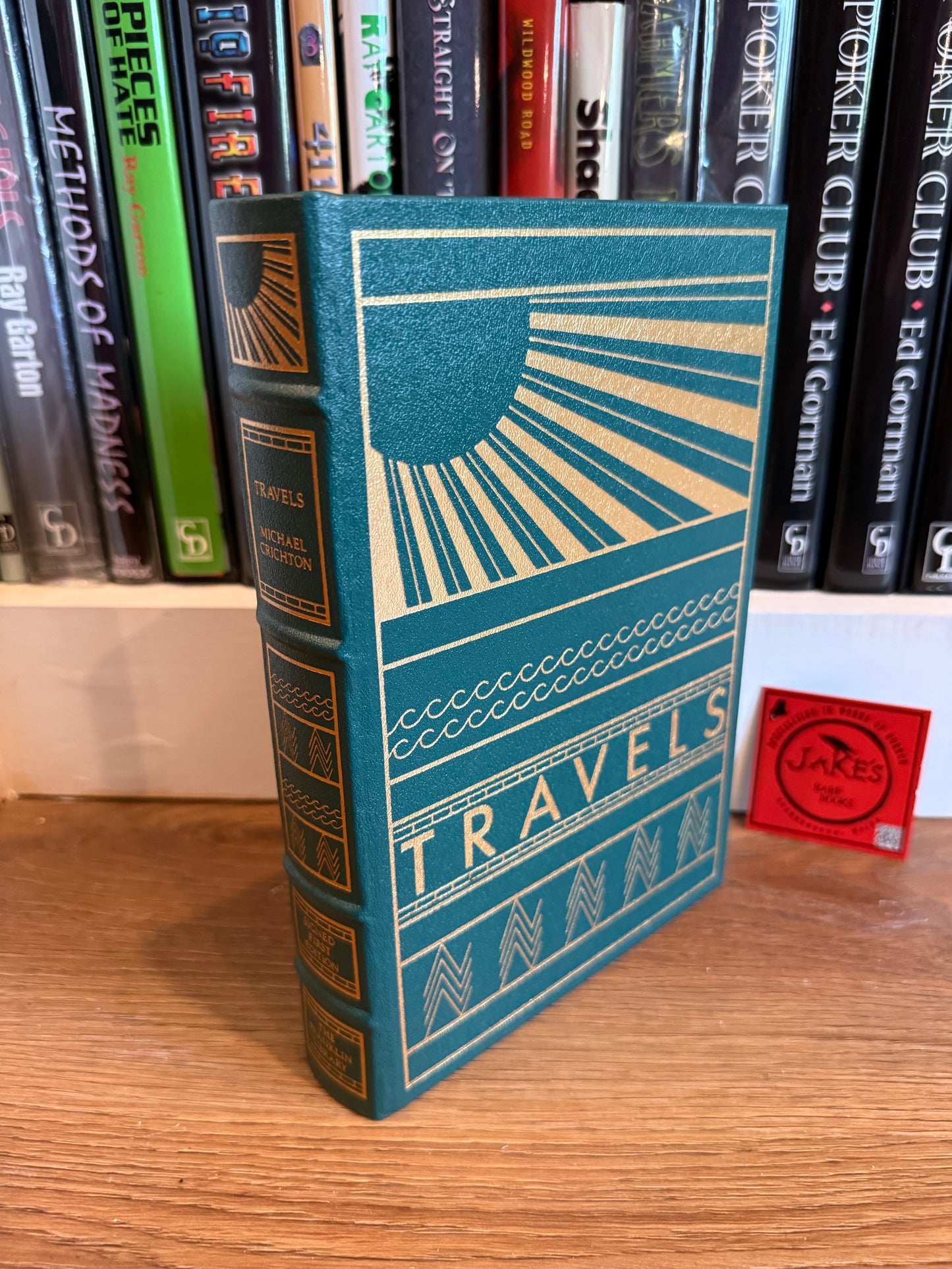 Michael Crichton, Travels, Signed Limited Edition, Franklin Library