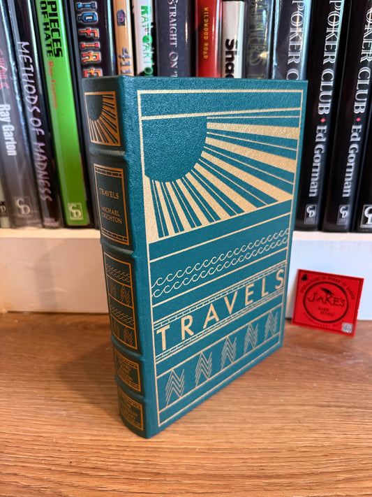 Michael Crichton, Travels, Signed Limited Edition, Franklin Library