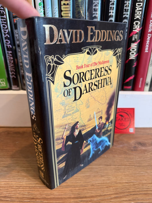 David Eddings, Sorceress of Darshiva, First Edition, Del Rey