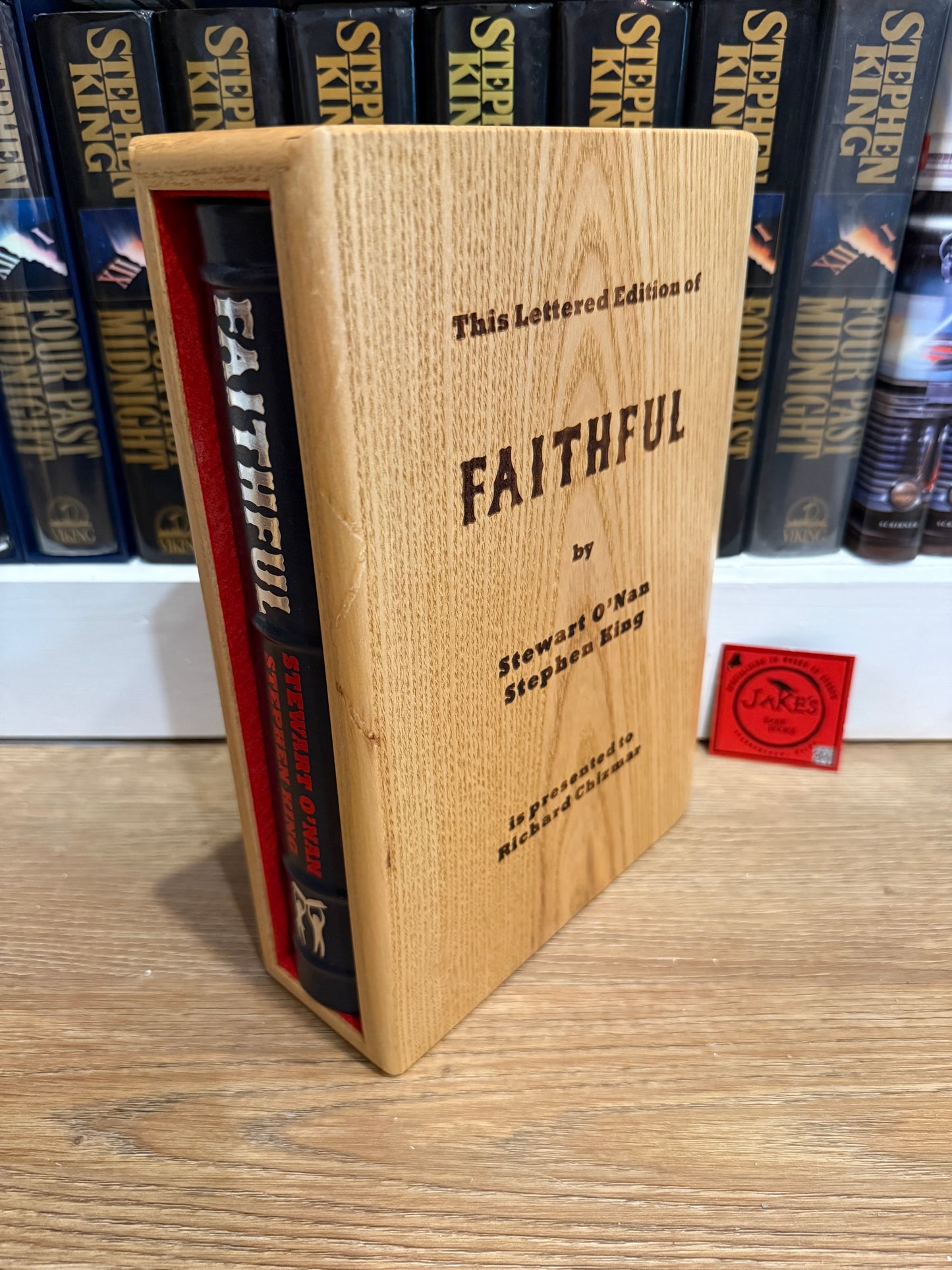 Stephen King/Stuart O’nan, Faithful, Lettered PC