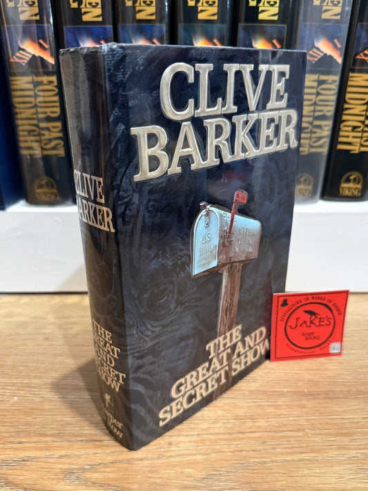 Clive Barker, The Great and Secret Show, US First Edition, SIGNED