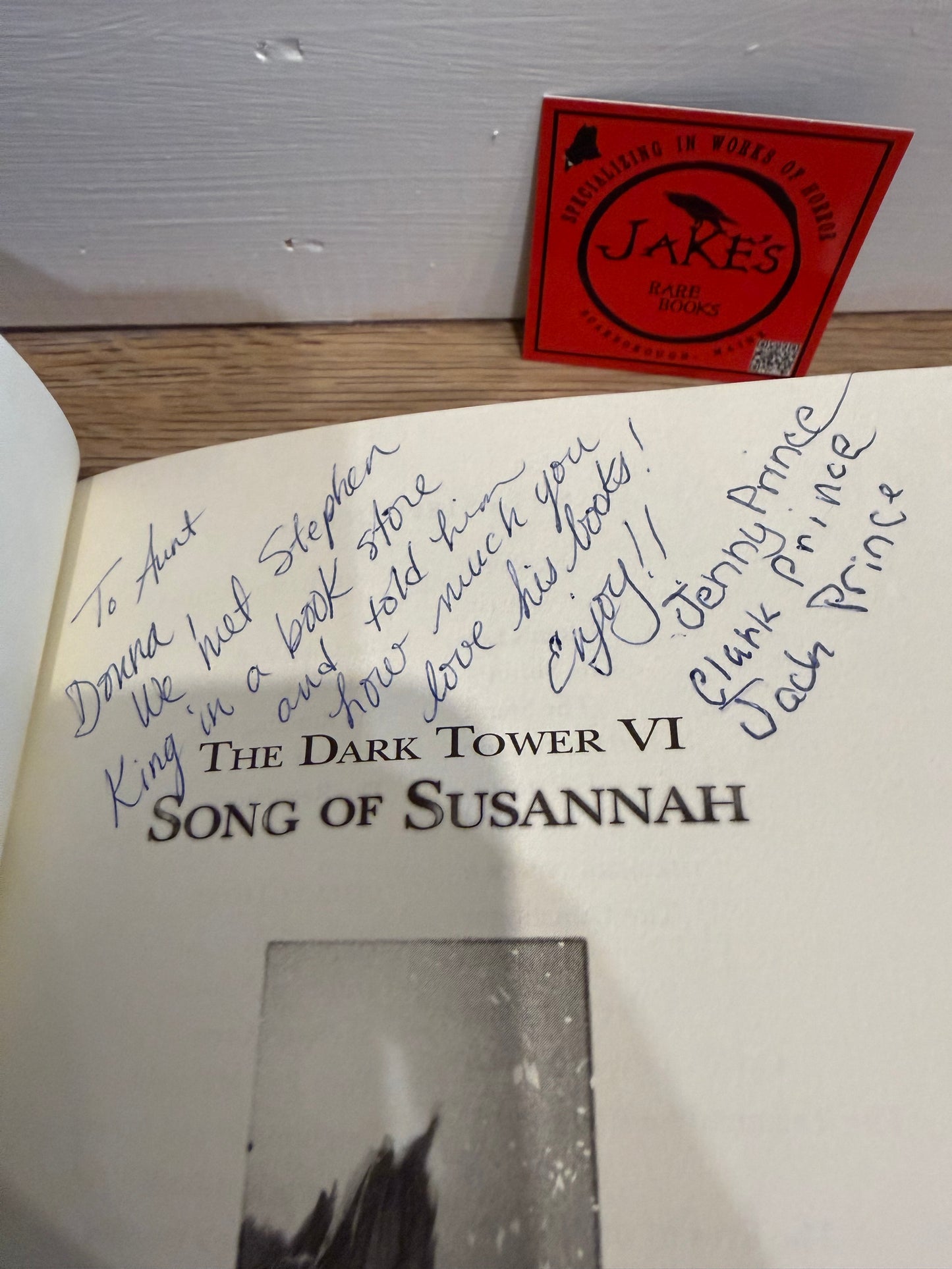 Stephen King, Song of Susannah, First Edition, Signed/Dated, Grant Publishing