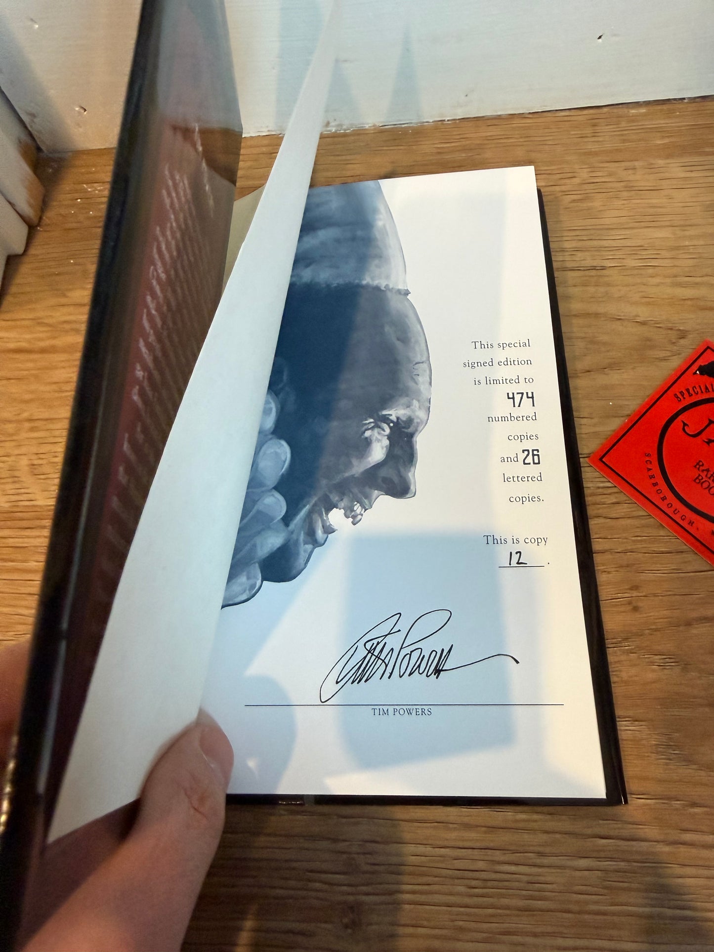 Tim Powers, The Properties of Rooftop Air, Signed/Limited #12, Subterranean Press