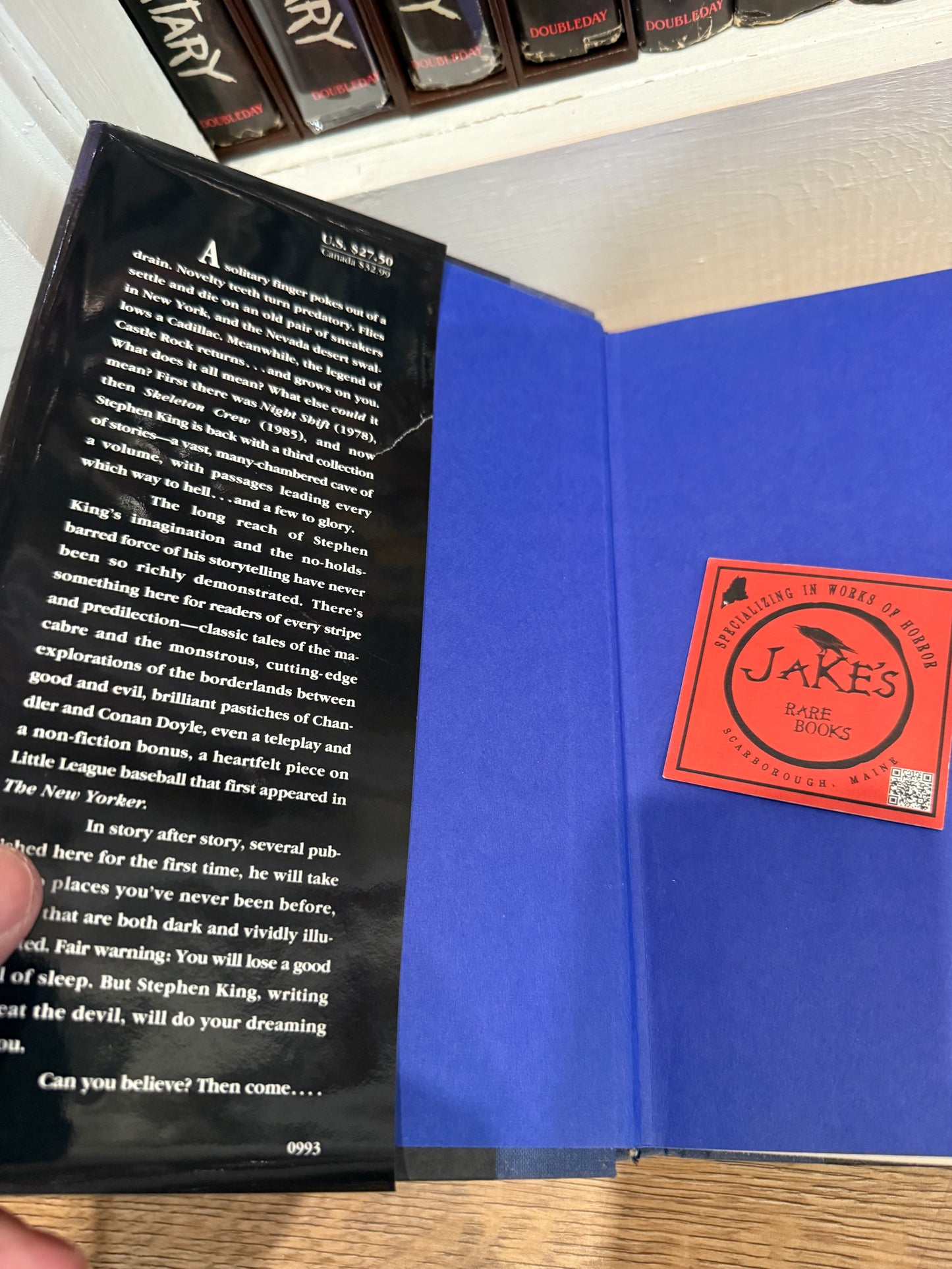 Stephen King, Nightmares and Dreamscapes, First Edition, Viking Publishing