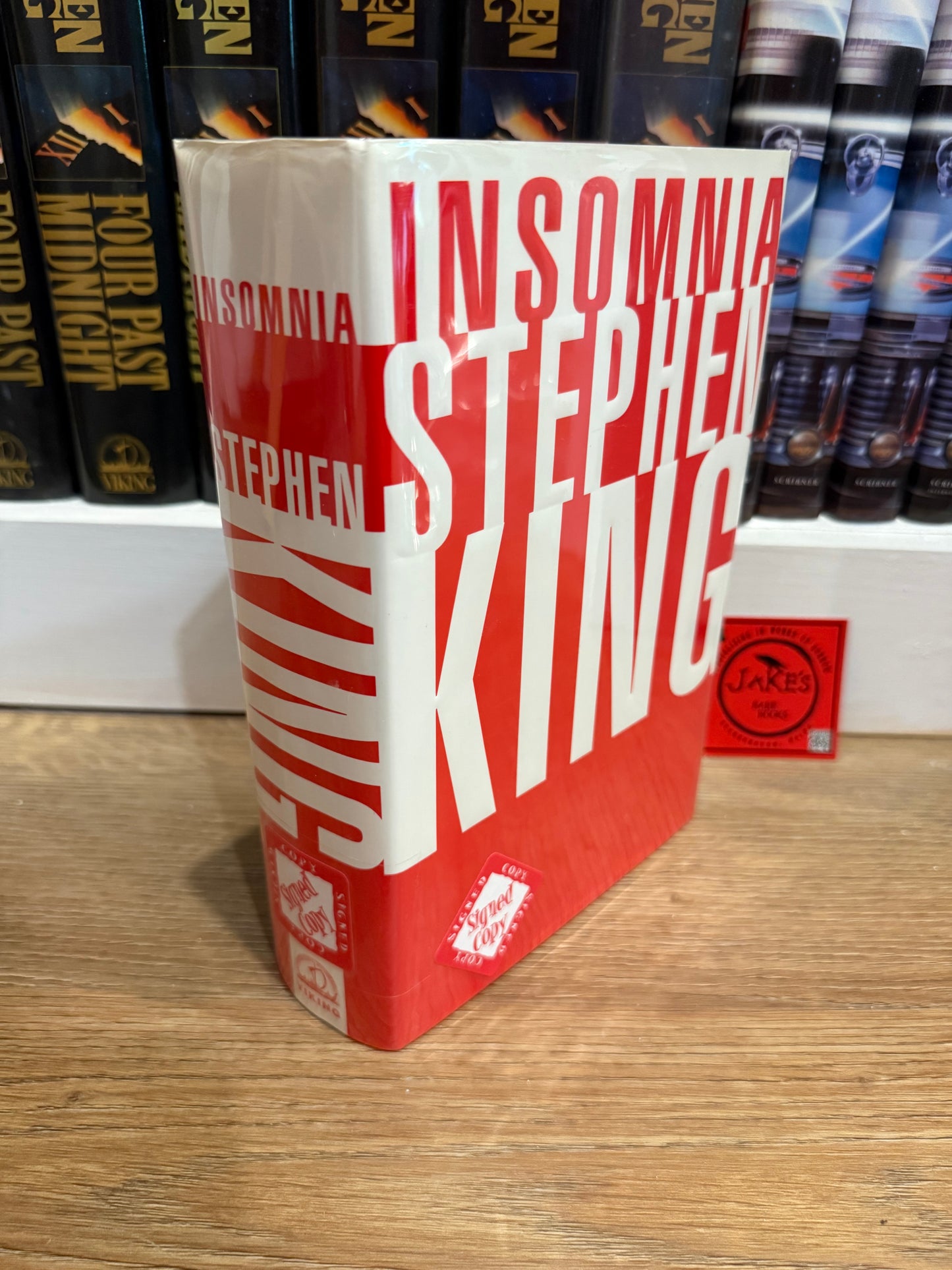 Stephen King, Insomnia, Signed First Edition, Viking