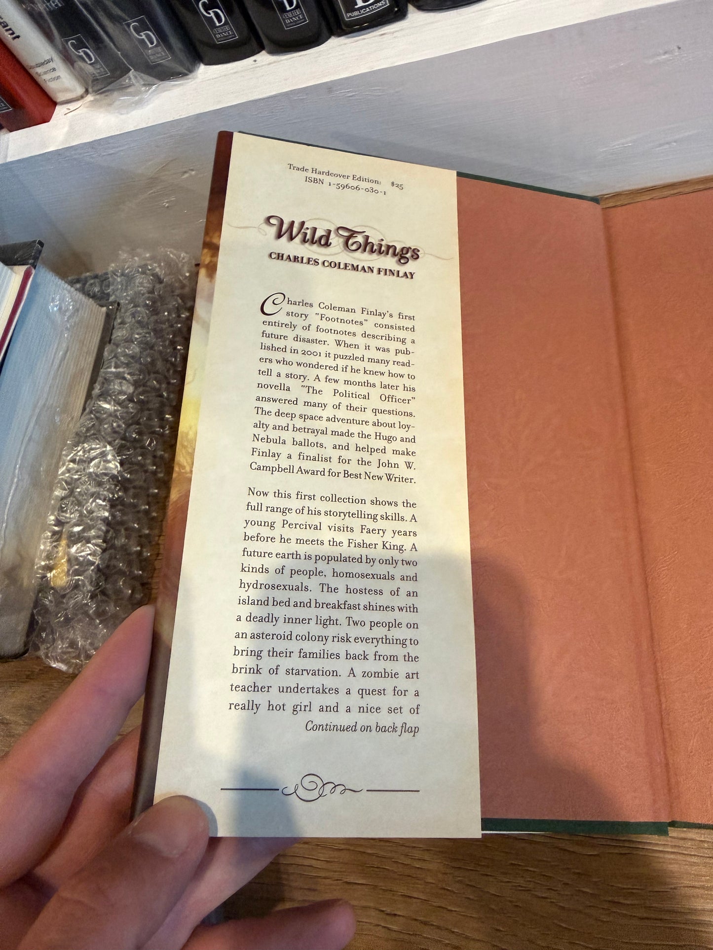 Charles Coleman Finley, Wild Things, Limited Edition #12, Subterranean Press