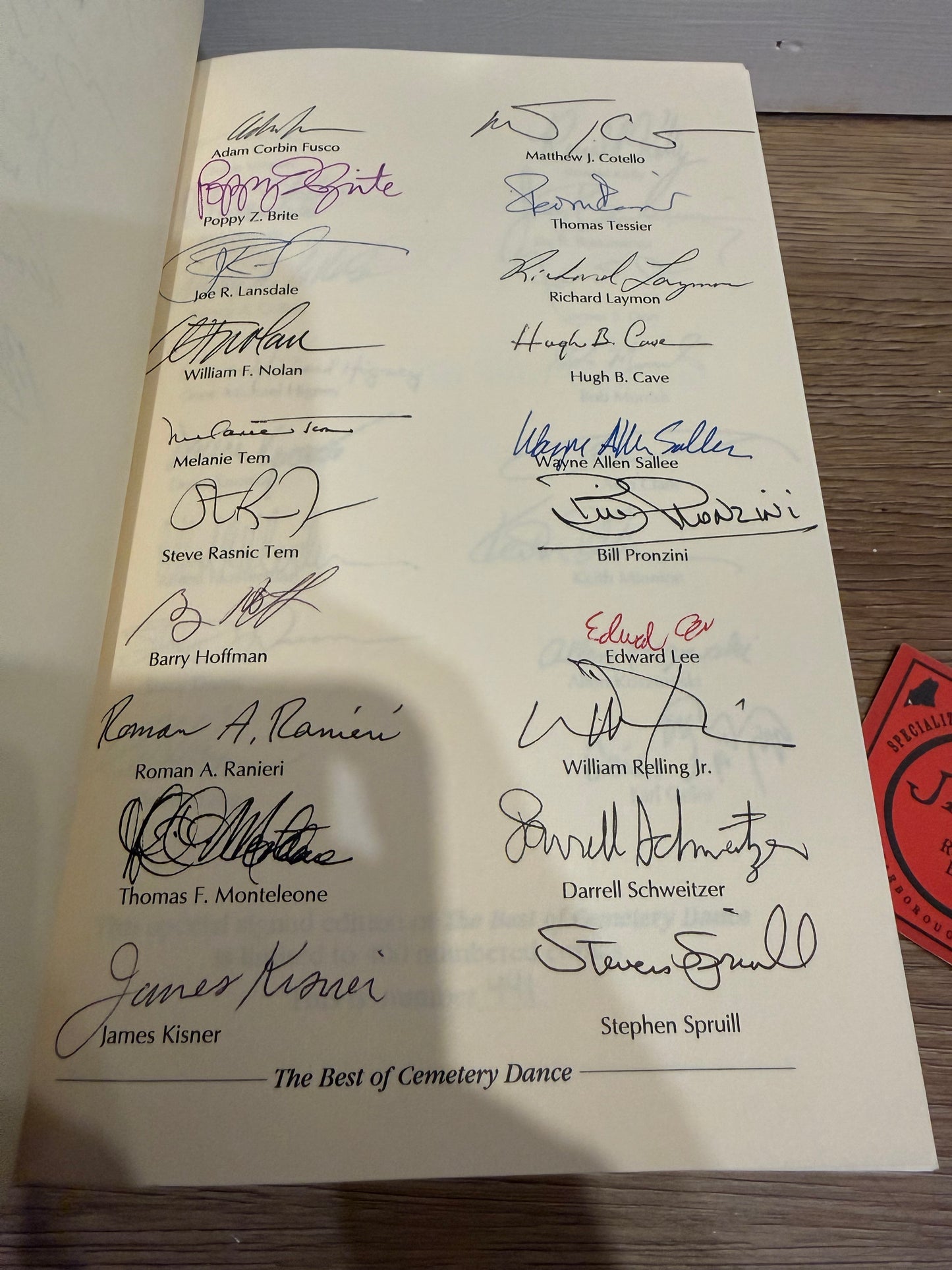 Best of Cemetery Dance, Signed/Limited #441