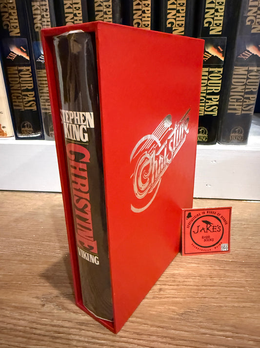 Stephen King, Christine, First Edition, Viking Publishing