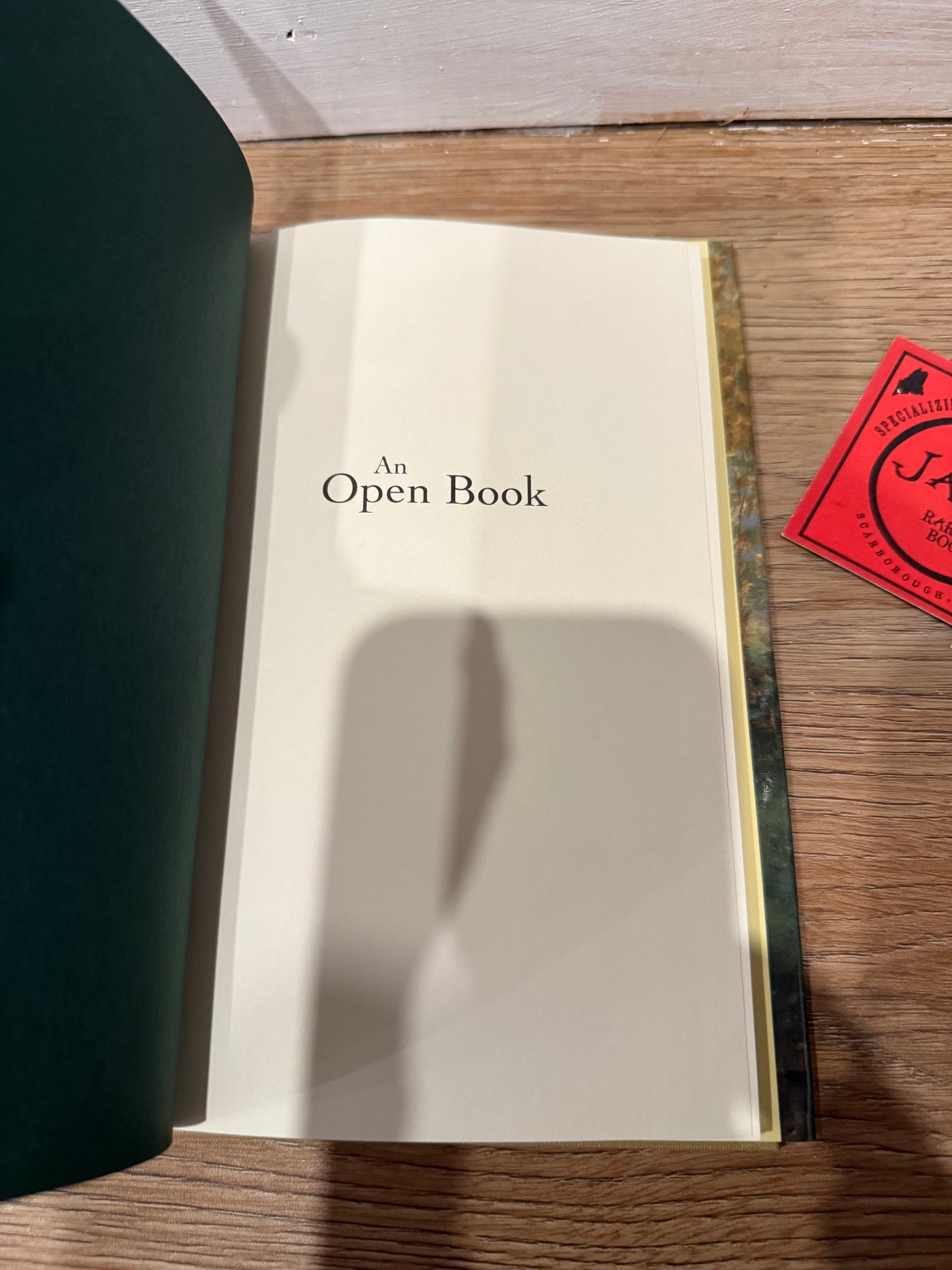 Orson Scott Card, Open Book, First Edition, Subterranean Press