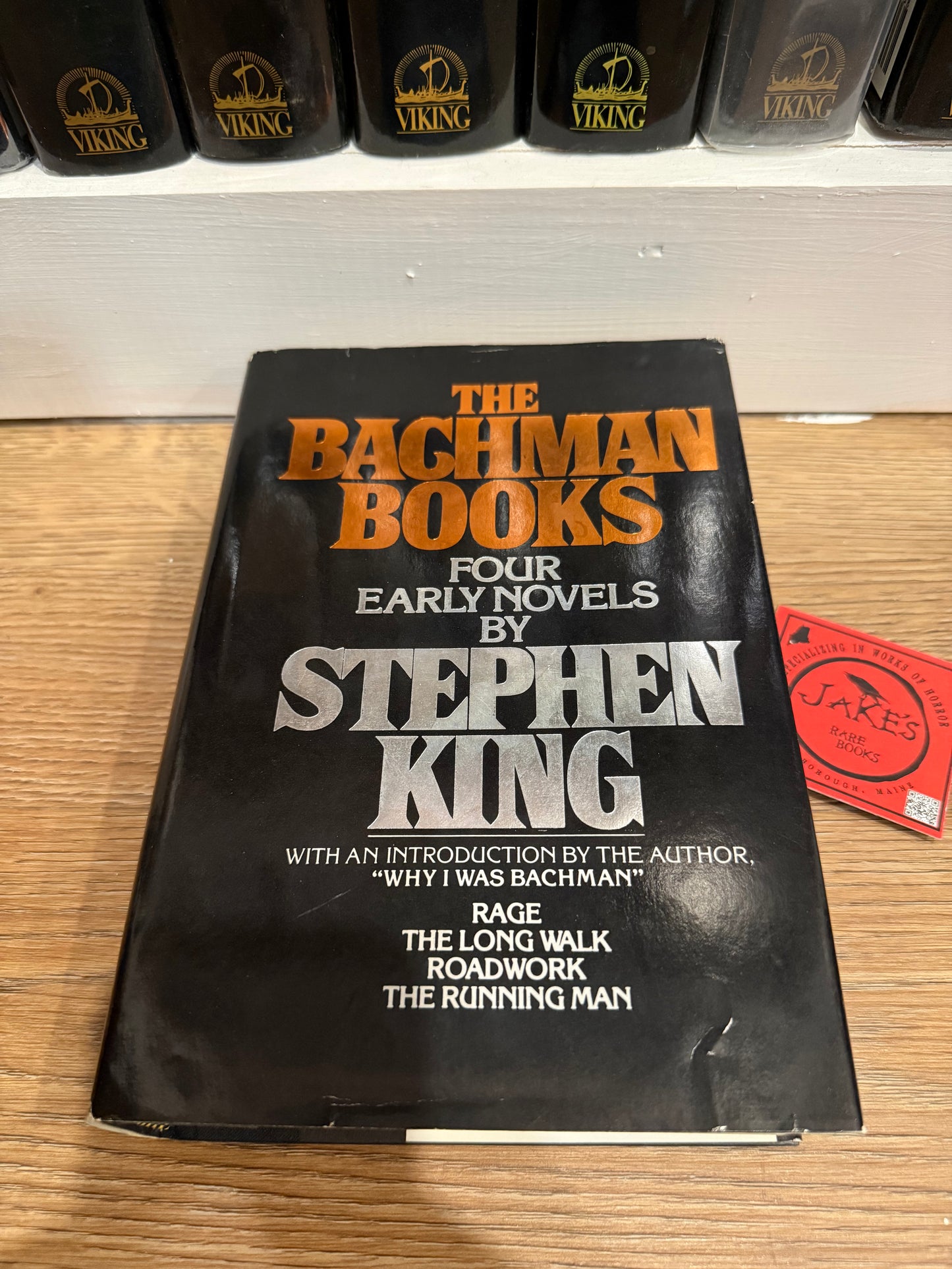 Stephen King, The Bachman Book, Second Printing, NAL