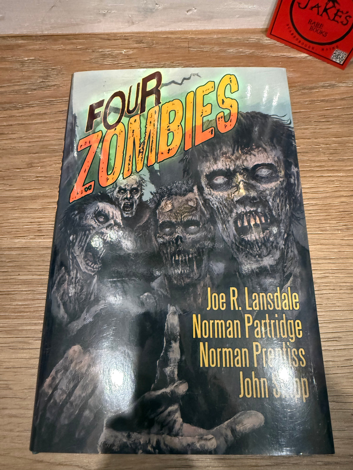 Joe Lansdale, Four Zombies, Signed Limited #2, Cemetery Dance